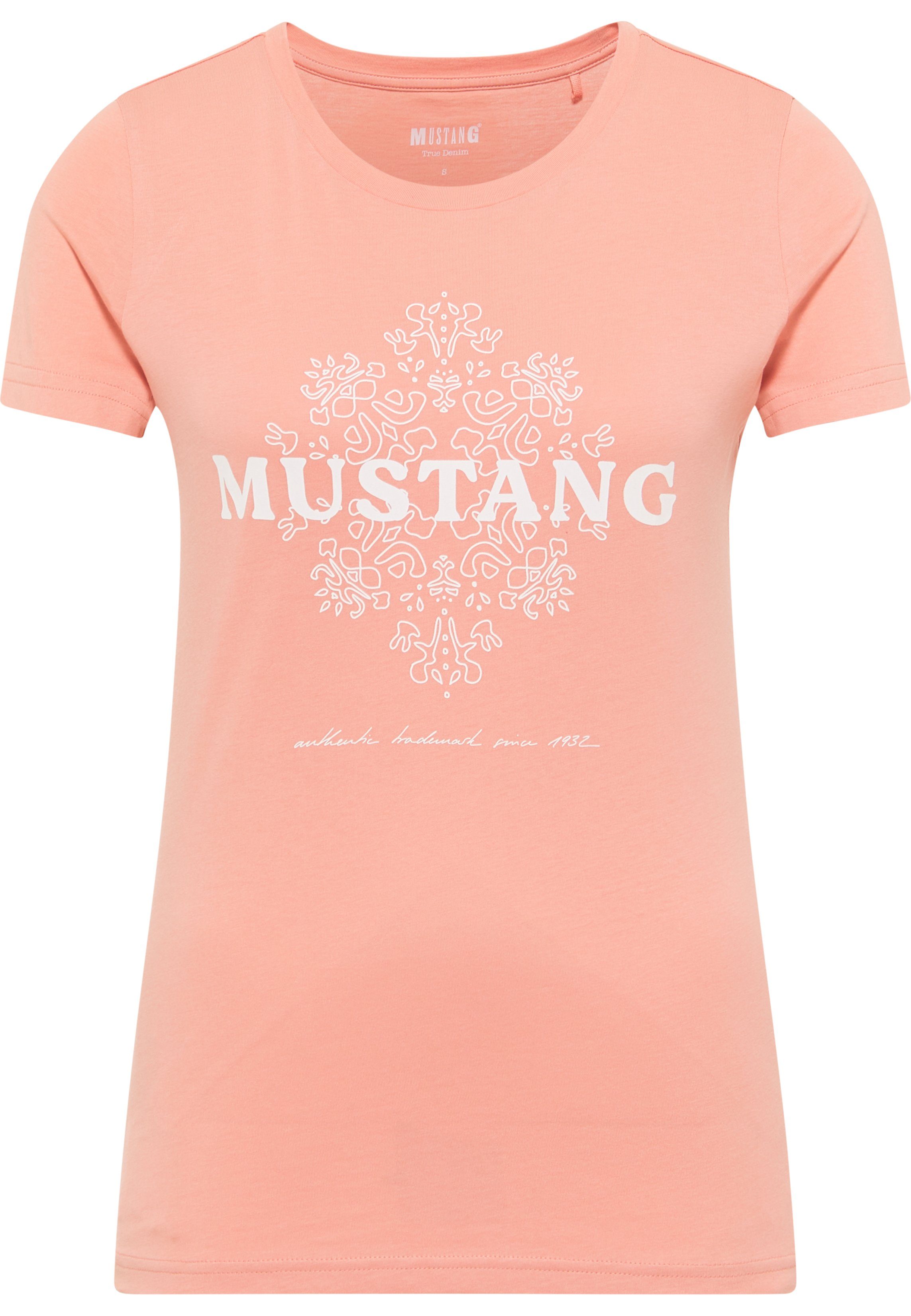 MUSTANG T-Shirt Alexia C pink Print