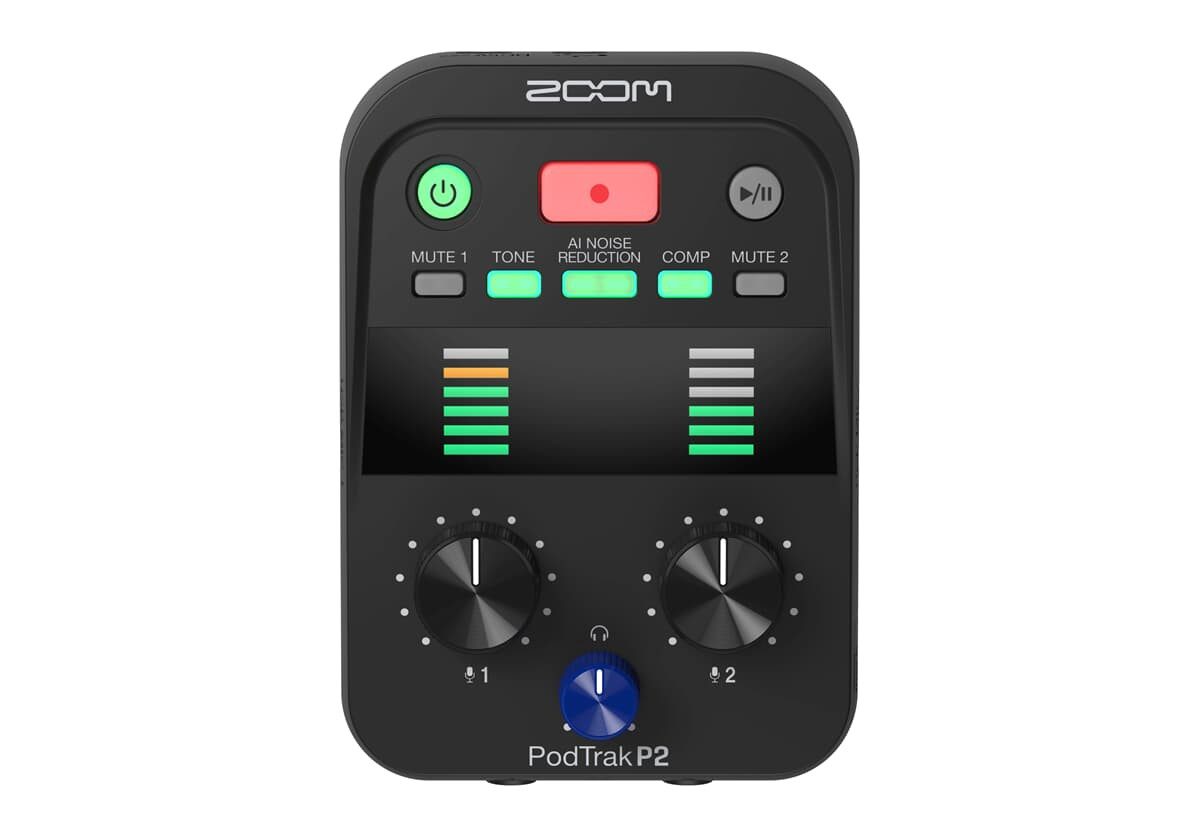 Kopie von Zoom PodTrak P4 #1 USB-Soundkarte