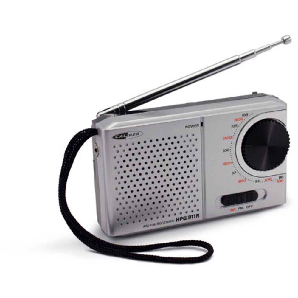 Caliber Caliber HPG 311R Taschenradio UKW Grau Radio