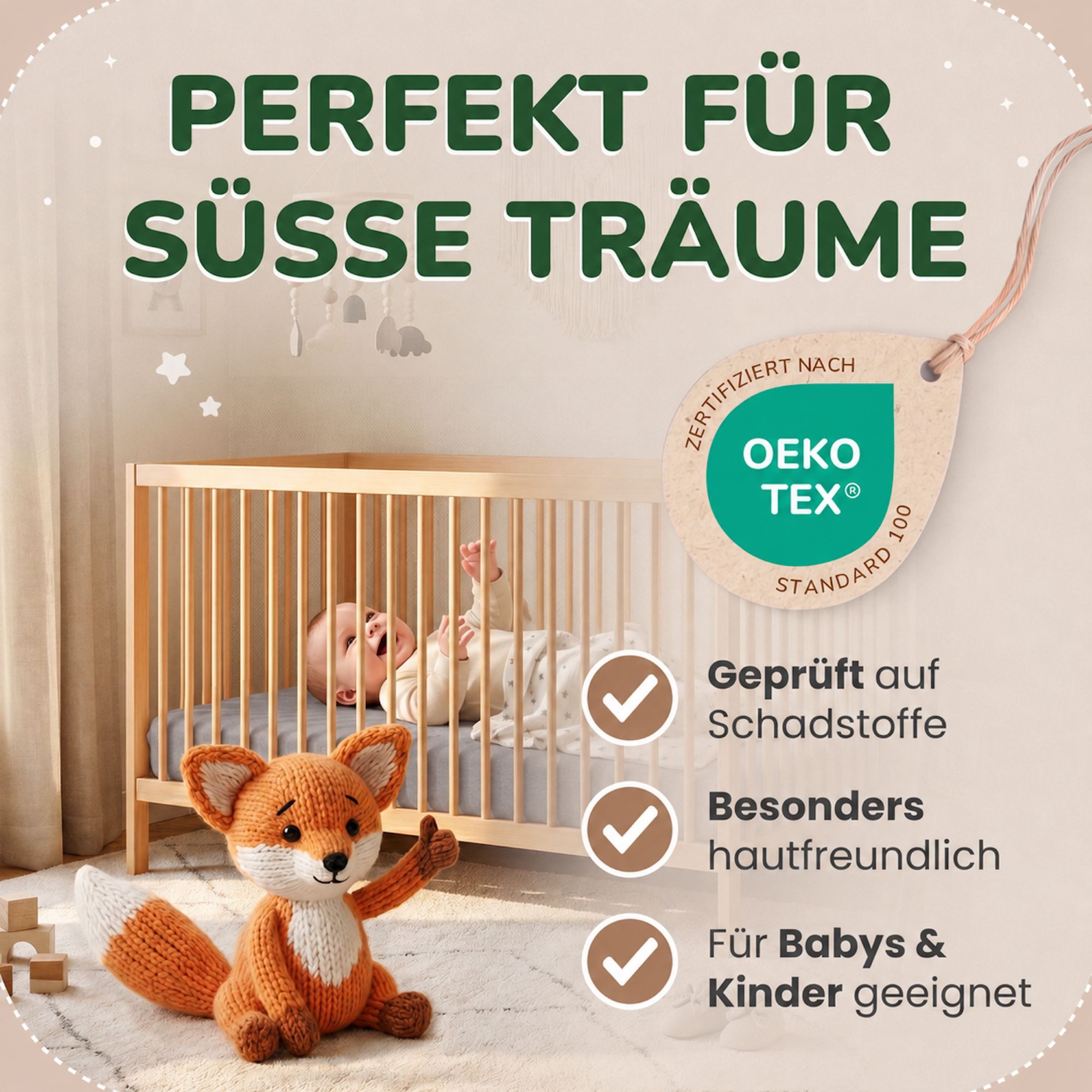 leevitex® Spannbettlaken in verschiedenen Größen und Farben, Jersey aus 100% Baumwolle, Jersey, Gummizug: rundum, (1 Stück), in verschiedenen Größen und Farben, Jersey aus 100% Baumwolle
