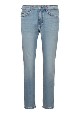 BOSS ORANGE Slim-fit-Jeans Delaware BC-C mit BOSS Leder-Badge