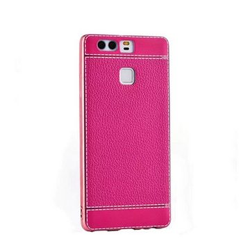 König Design Handyhülle Huawei P9 Lite, Huawei P9 Lite Handyhülle Backcover Rosa