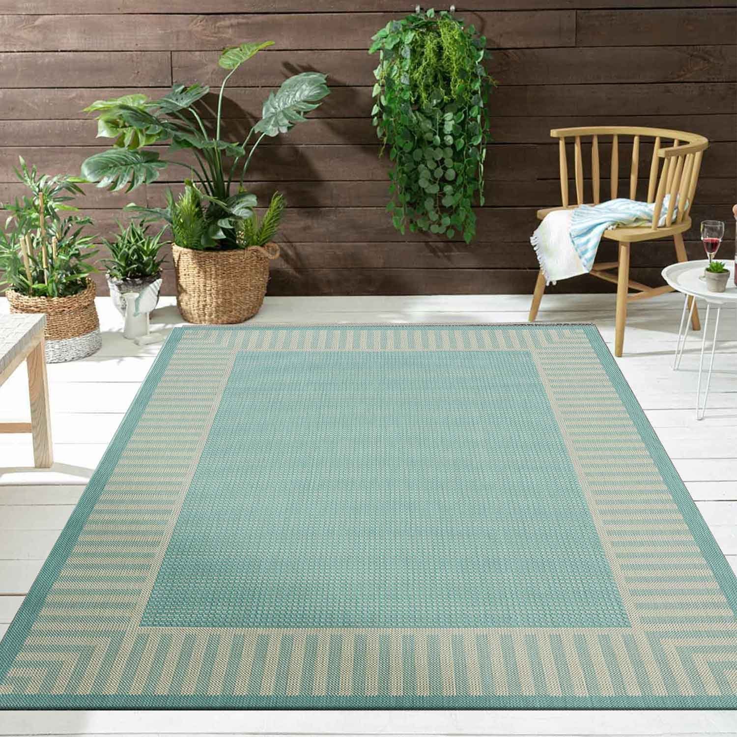 Vimoda Outdoorteppich In-und Outdoor Teppich Terrassen günstig online kaufen
