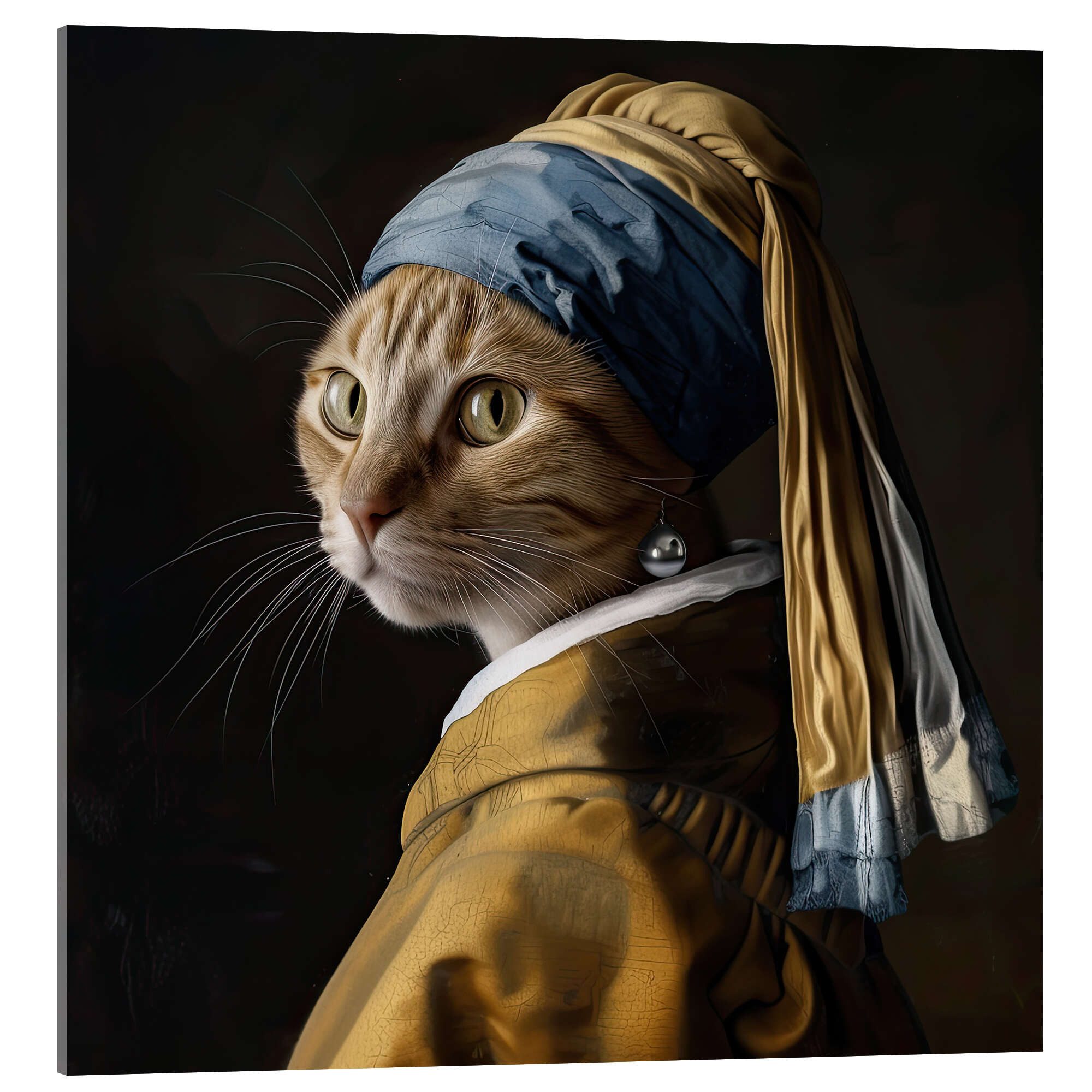 Posterlounge Poster Felipe Hora, Die Katze günstig online kaufen