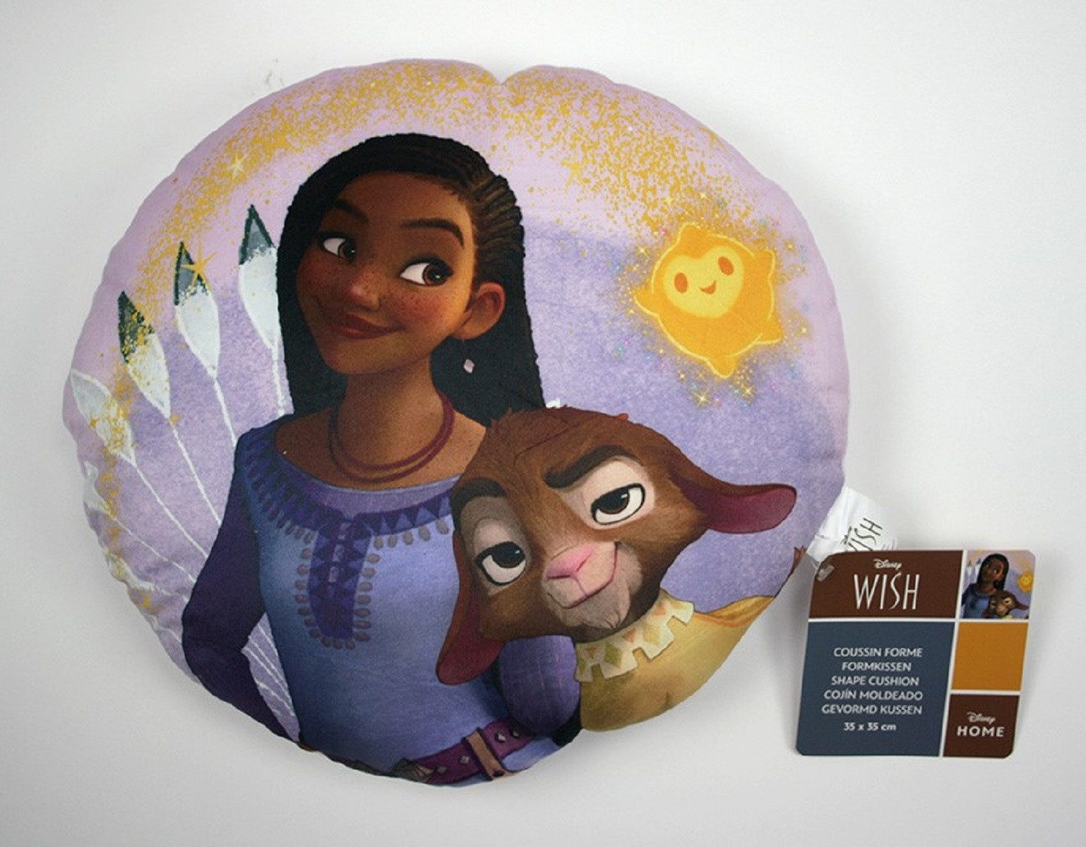 Disney Dekokissen Wish Formkissen – Bequemes Sofakissen für Wohn- und Schlafzimmer