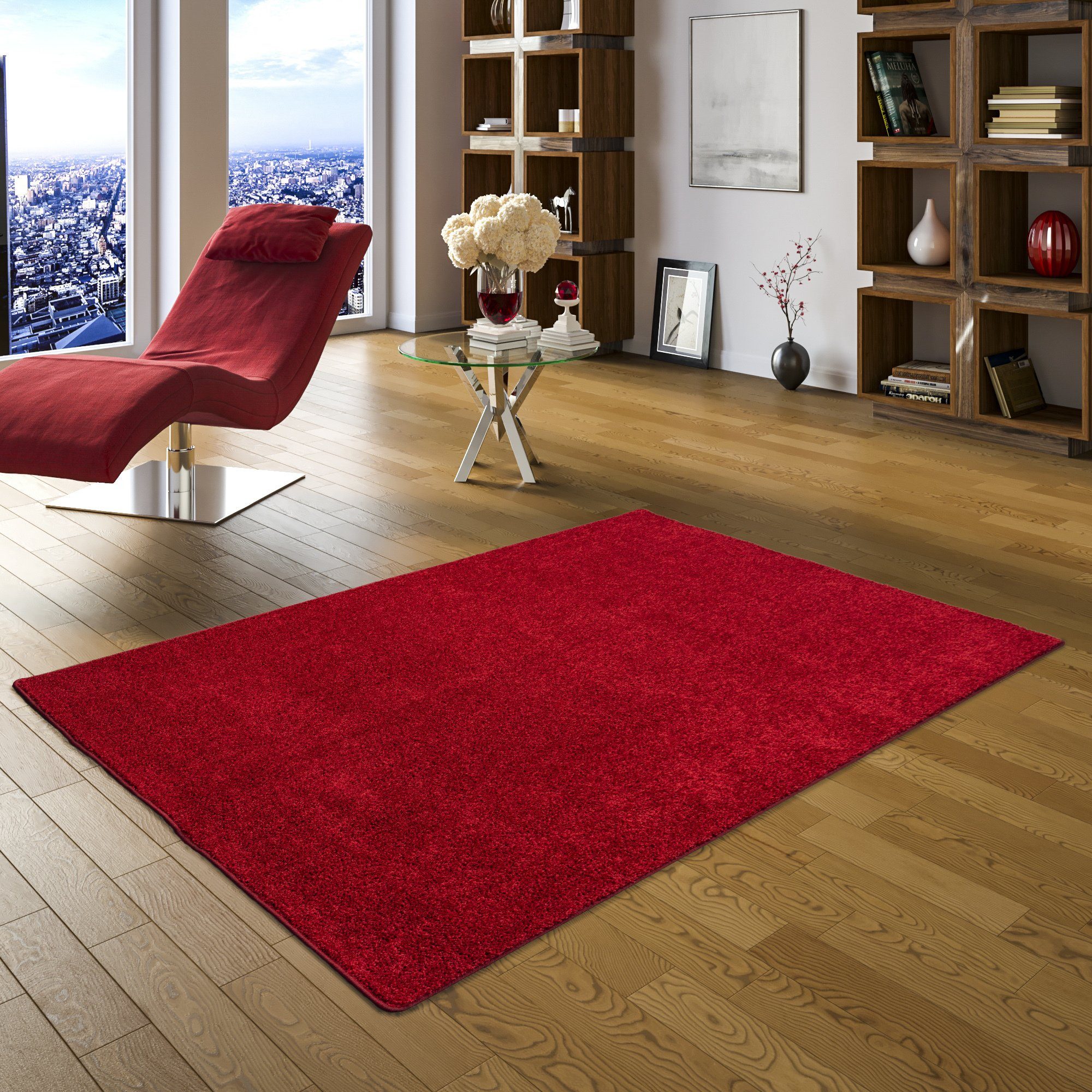 Snapstyle Hochflor-Teppich Hochflor Langflor Teppich Cottage, günstig online kaufen