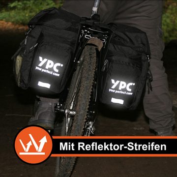 YPC Gepäckträgertasche "Outrider" Fahrradtasche für Gepäckträger XL, 42L, 50x35x35cm, geräumig, robust, praktisch, wasserfest, modern