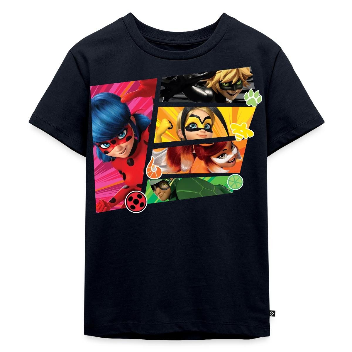 T-Shirt Miraculous Superhelden Kinder Premium T-Shirt