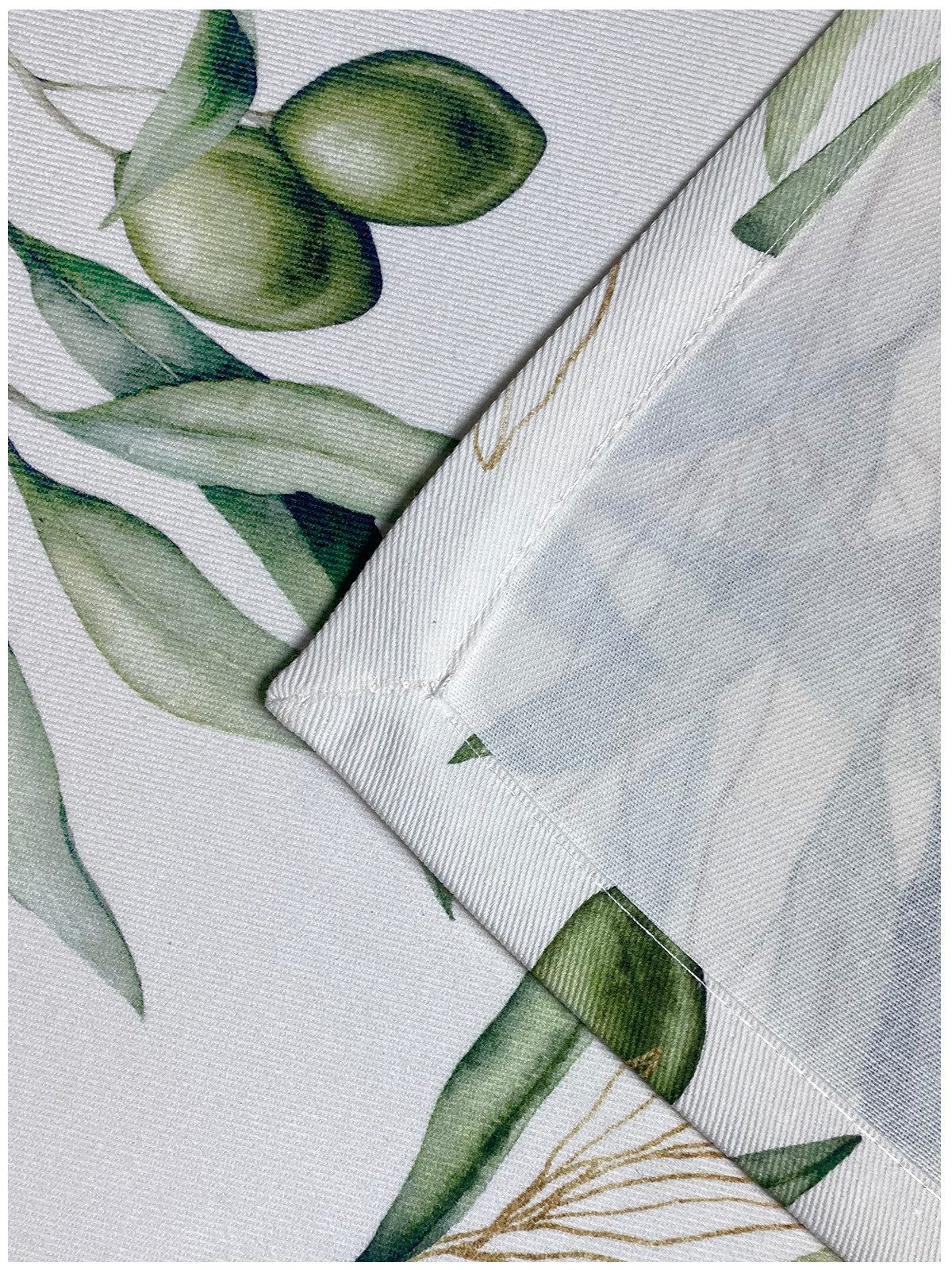 beties Tischläufer Italy Collection (1-tlg, 1 Stück), 100% Baumwolle, Olive günstig online kaufen