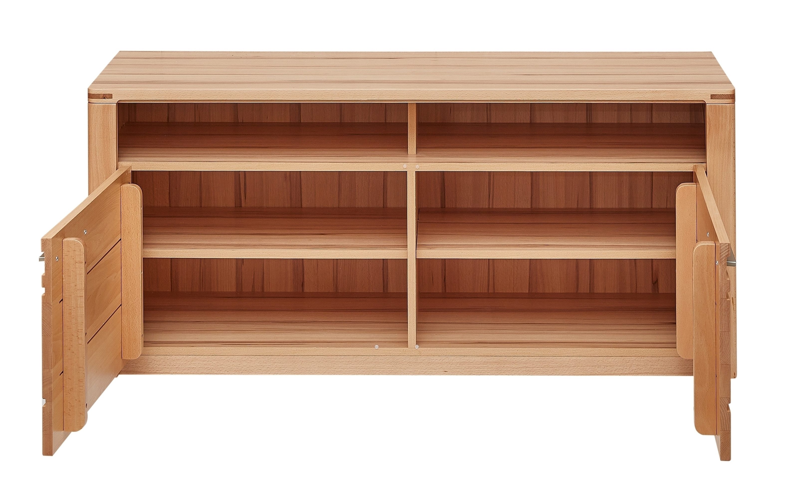 freiraum TV-Schrank Nature One 2 Türen, 2 Fächer, in Kernbuche teilmassiv - günstig online kaufen