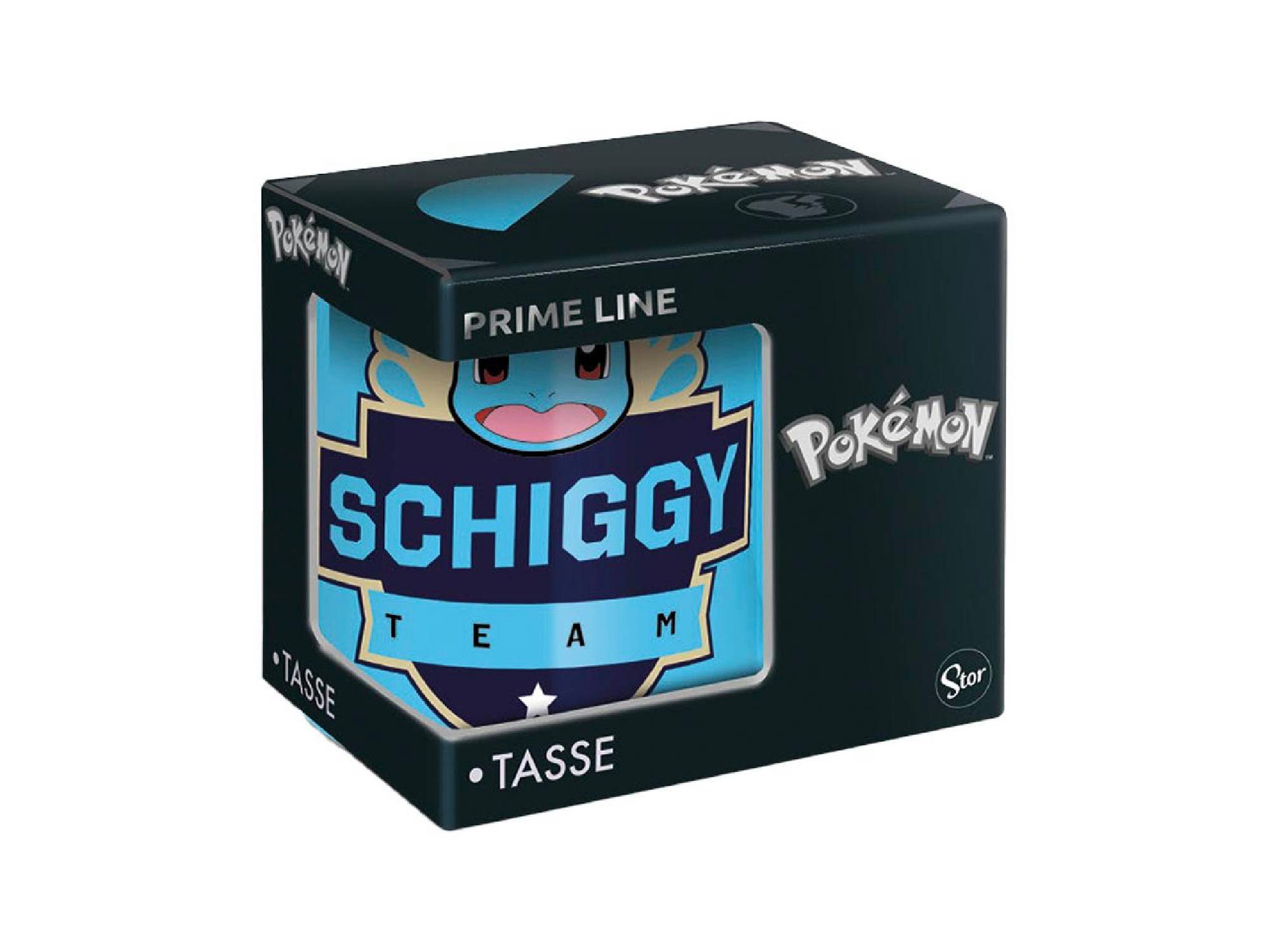 POKEMON JUEGO DE CARTAS Tasse Pokemon Schiggy Face PrimeLine Tasse, 325 ml, Keramik