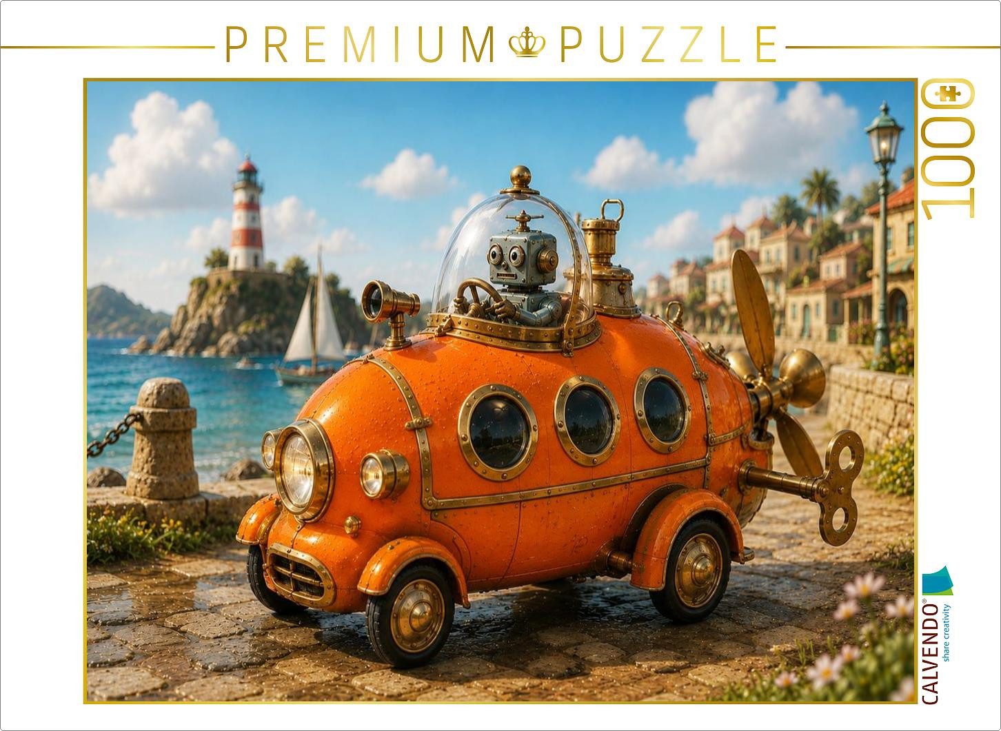 CALVENDO Puzzle CALVENDO Puzzle Heading for the Lighthouse, 1000 pieces, finished siz, 1000 Puzzleteile