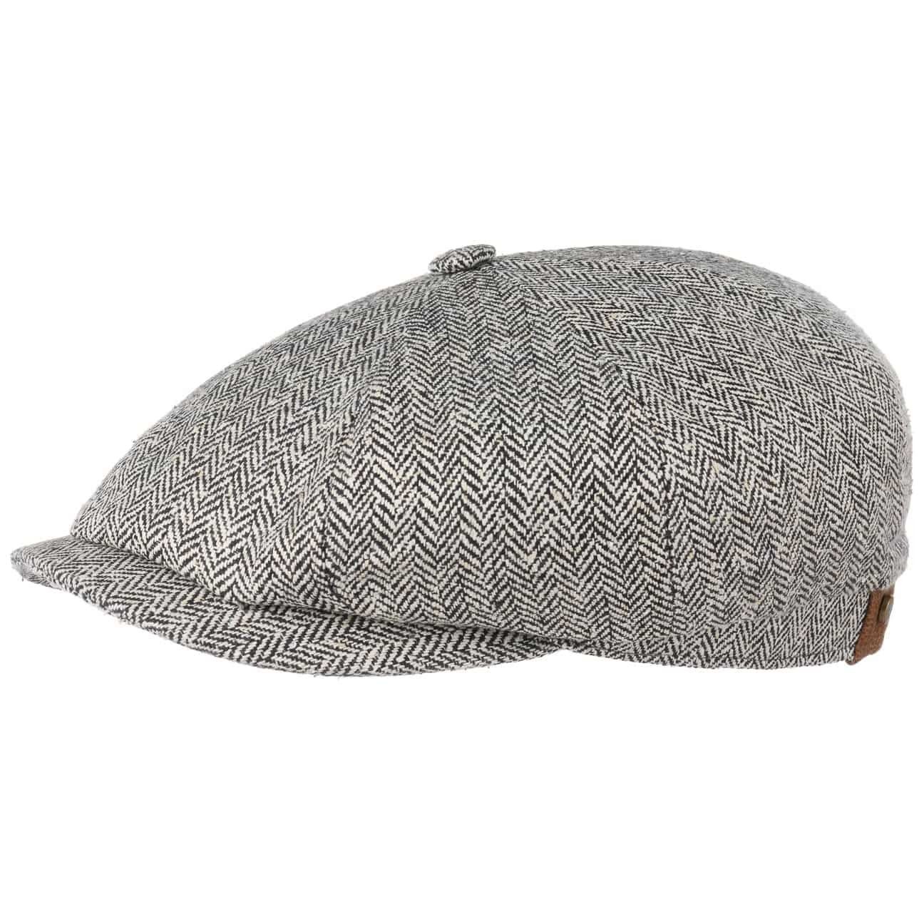 Stetson Flat Cap (1-St) Schiebermütze mit Schirm, Made in the EU