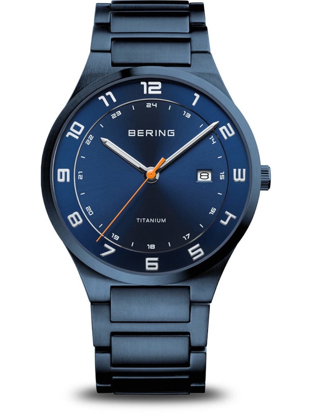 Bering Quarzuhr Bering 15139-797 Herrenuhr Titanium 40mm 10ATM Bering 15139-797 Herrenuhr Titanium 40mm 10ATM