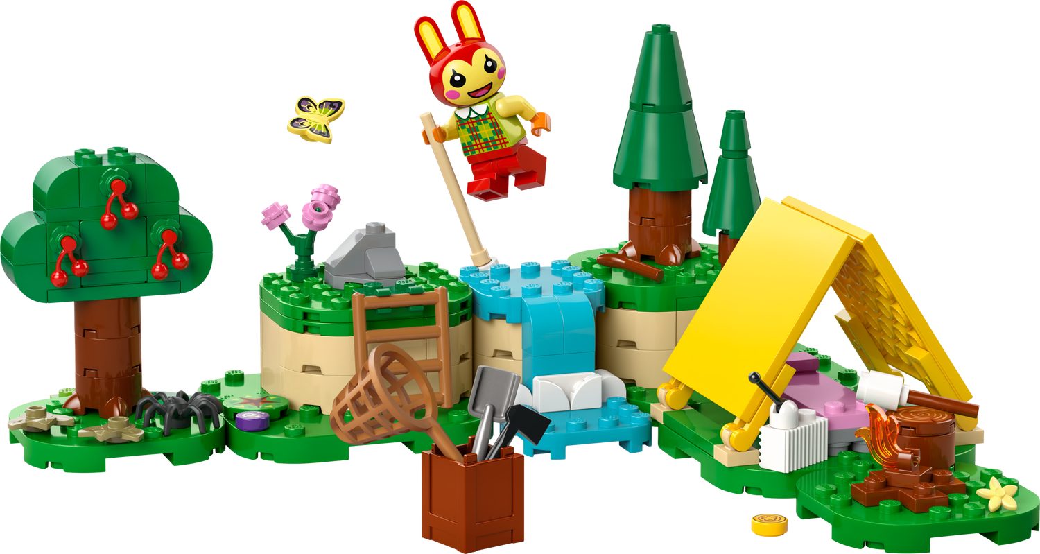 LEGO® Animal Crossing™ Mimmis Outdoor-Spaß Konstruktionsspielsteine, (Mimmis Outdoor-Spaß, Klemmbausteine), Made in Europe