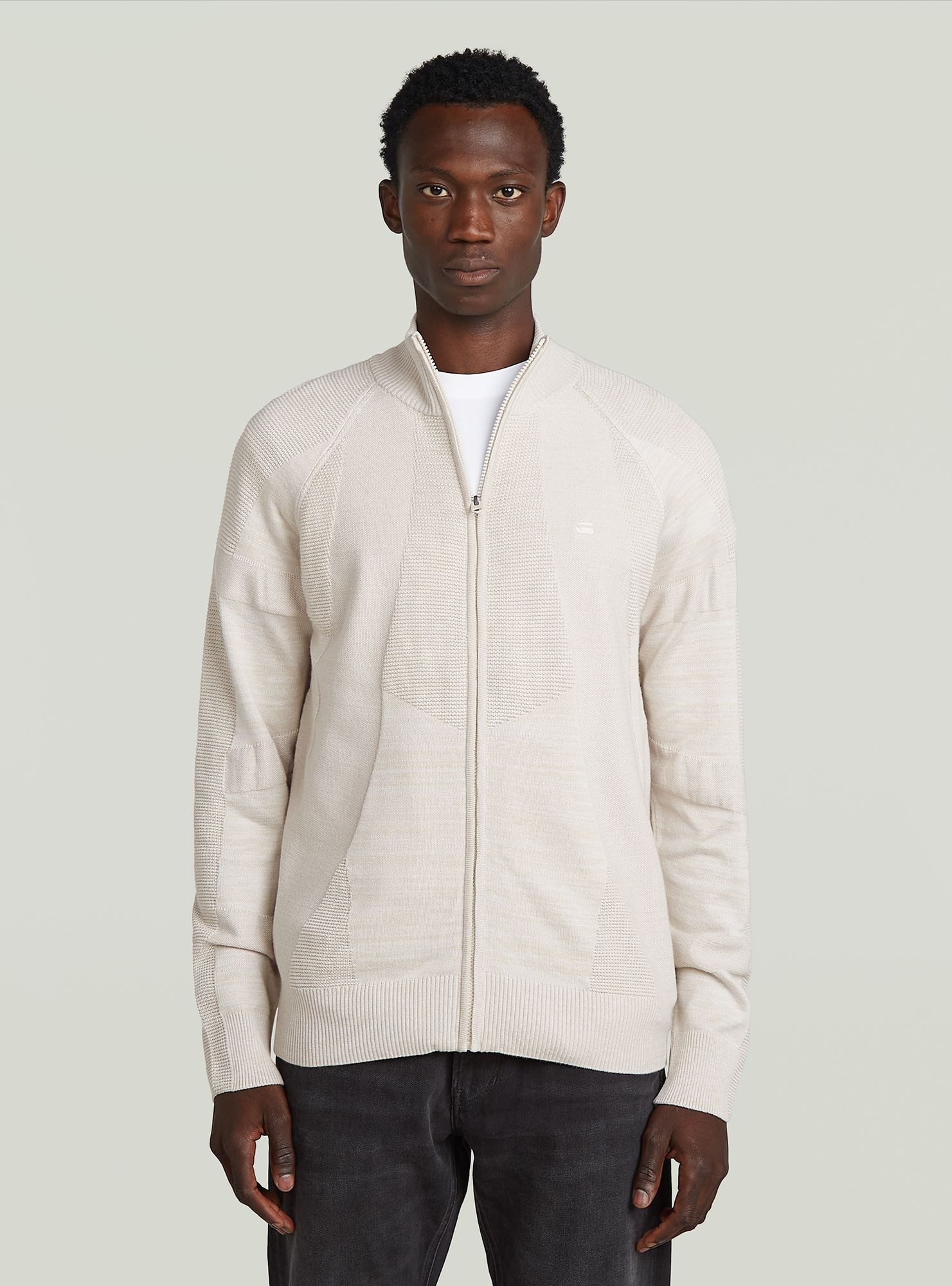 G-STAR Cardigan 3D Biker Full Zip Knit