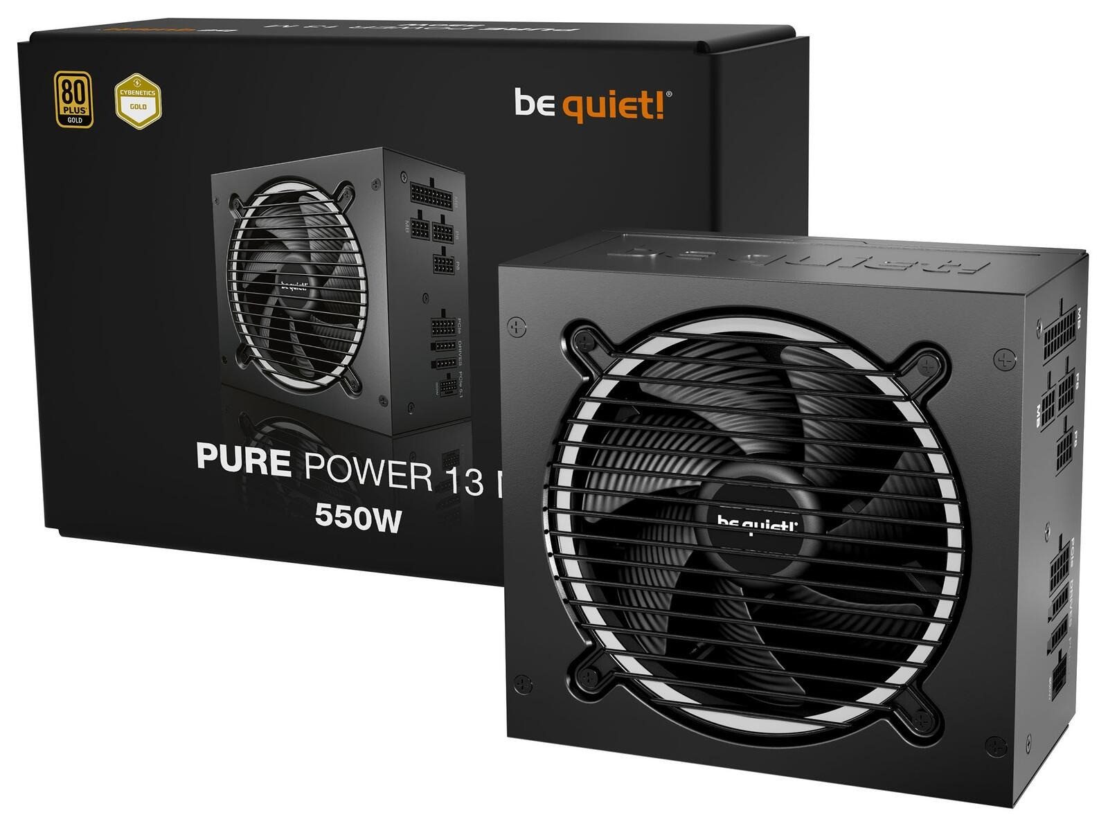 be quiet! PURE POWER 13 M 550W PC-Netzteil (be quiet! Pure Power 13 M 550W ATX 3.1 80+ Gold PSU)