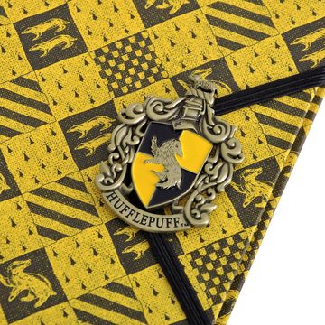 Grupo Erik Schreibgeräteetui Harry Potter Premium Notizbuch Hufflepuff Wappen