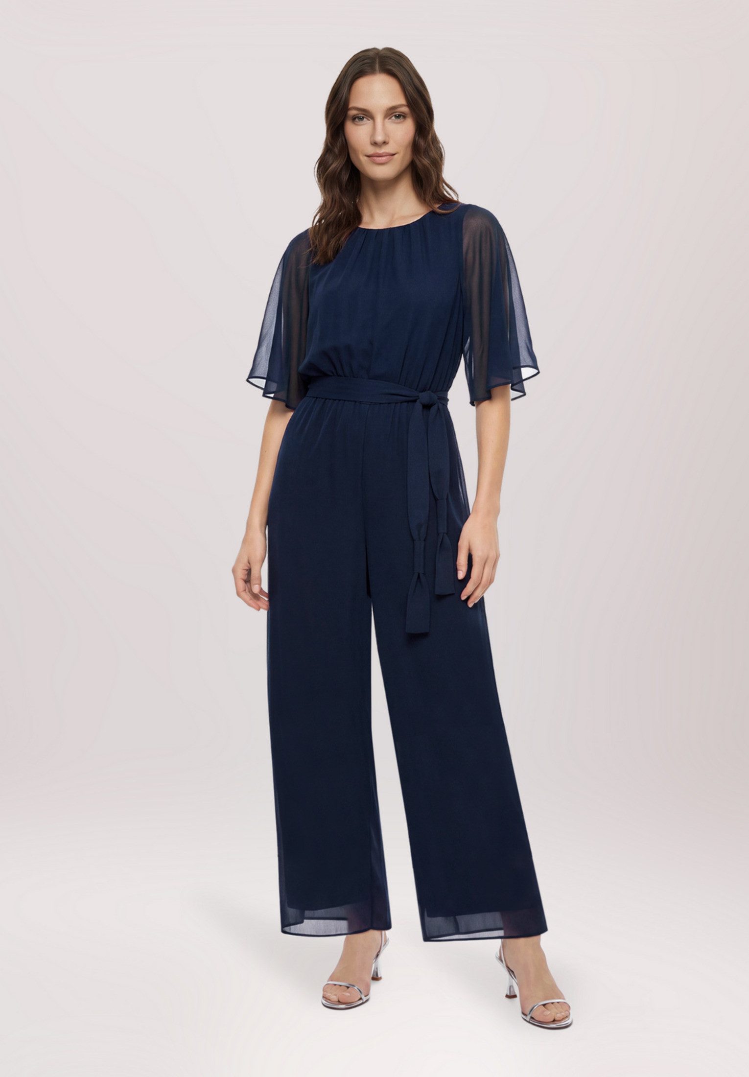 Vera Mont Overall Damen mit Bindegürtel (1-tlg) Design – Bild 2 von 5
