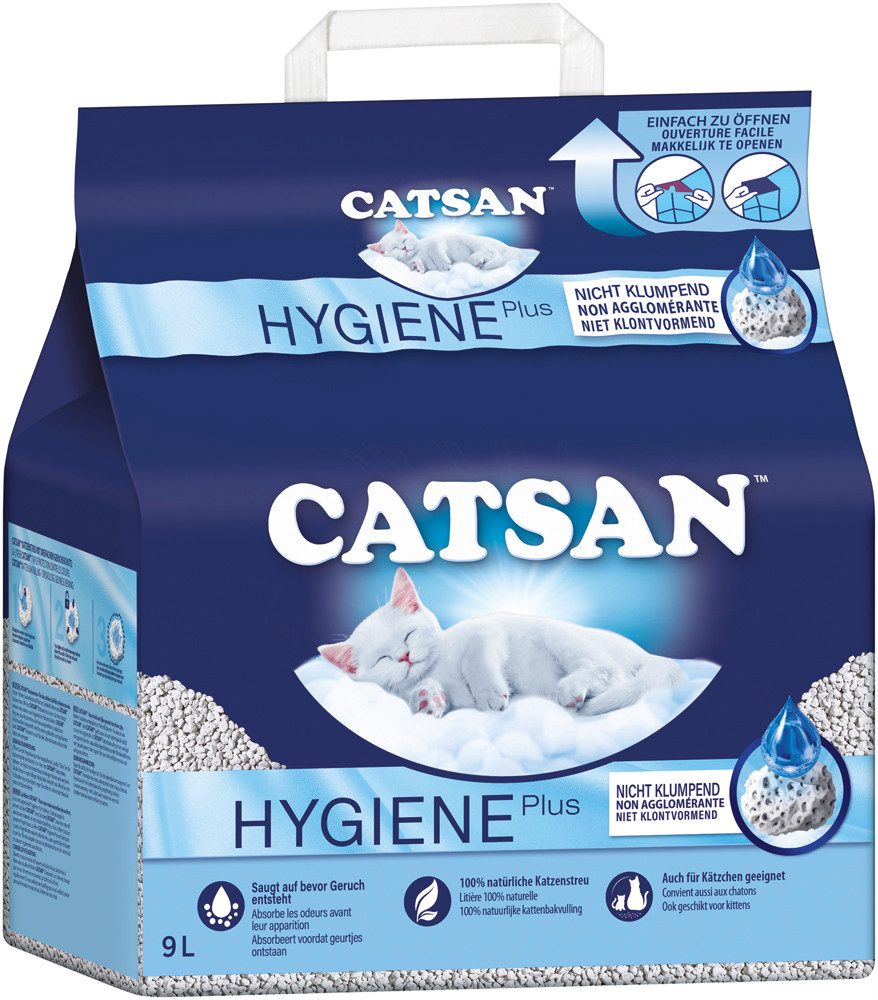 Katzenstreu Hygiene Plus 9l