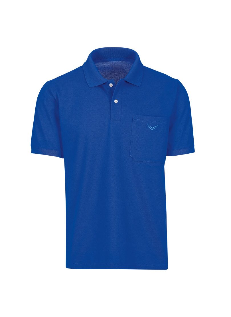 Poloshirt TRIGEMA Polohemd mit Brusttasche