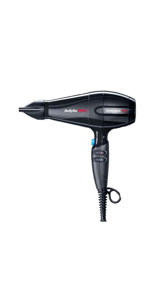BaBylissPRO Haartrockner Babyliss PRO Ionic Dryer Veneziano-HQ 2200W Zwart 2200W
