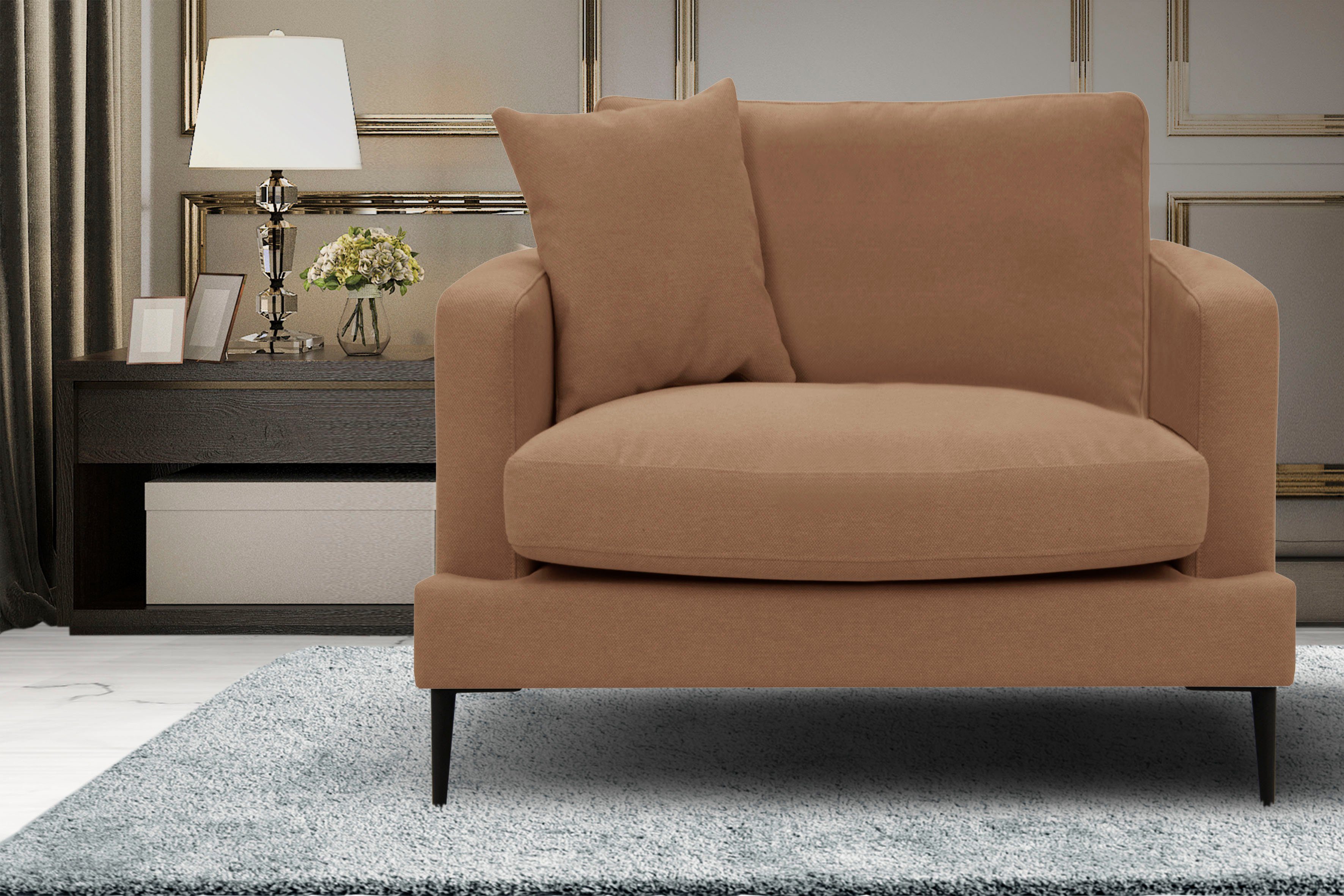 Leonique Sessel Cozy Loungesessel, Designersessel, Maße günstig online kaufen