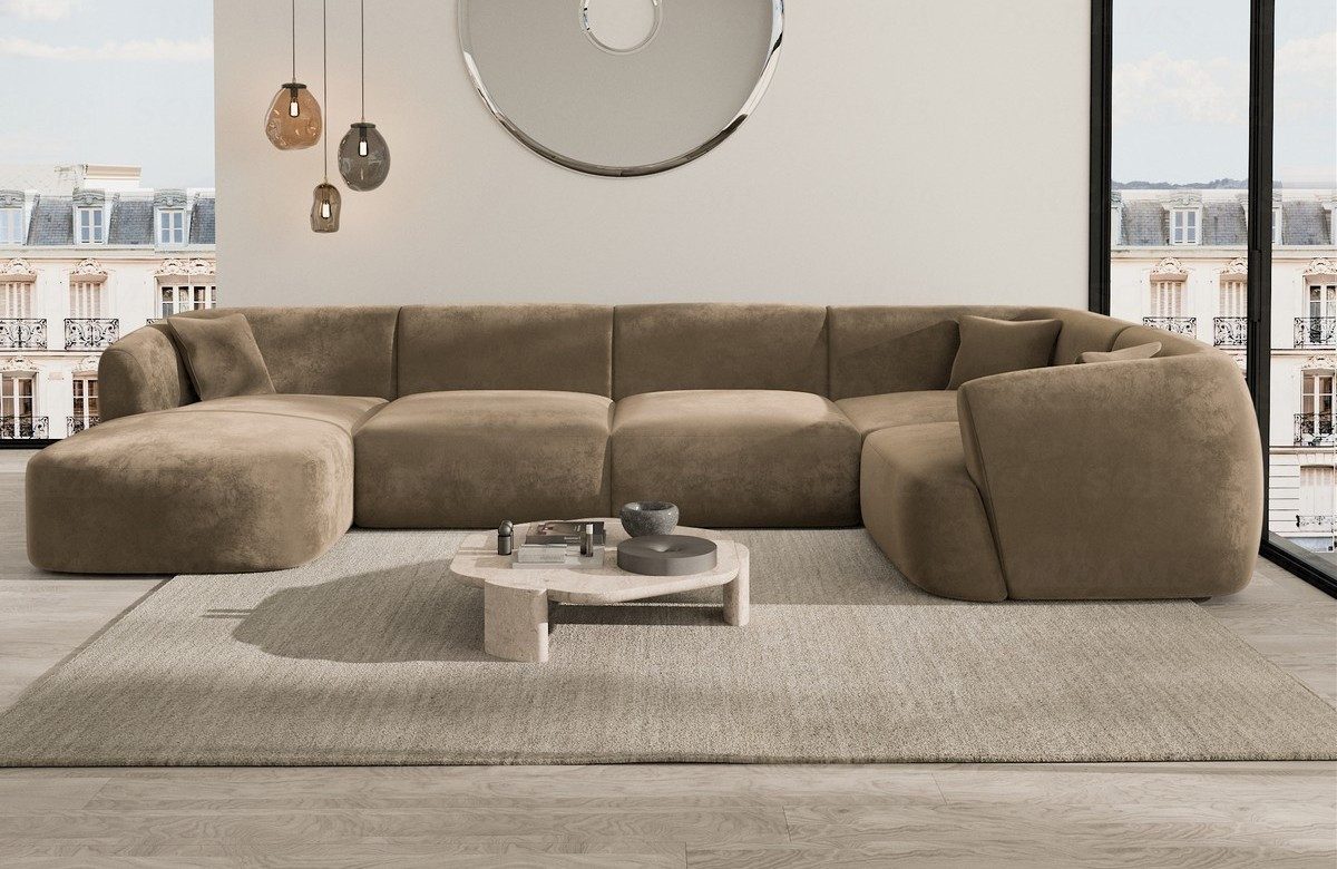 Sofa Dreams Wohnlandschaft Polster Sofa Stoff günstig online kaufen