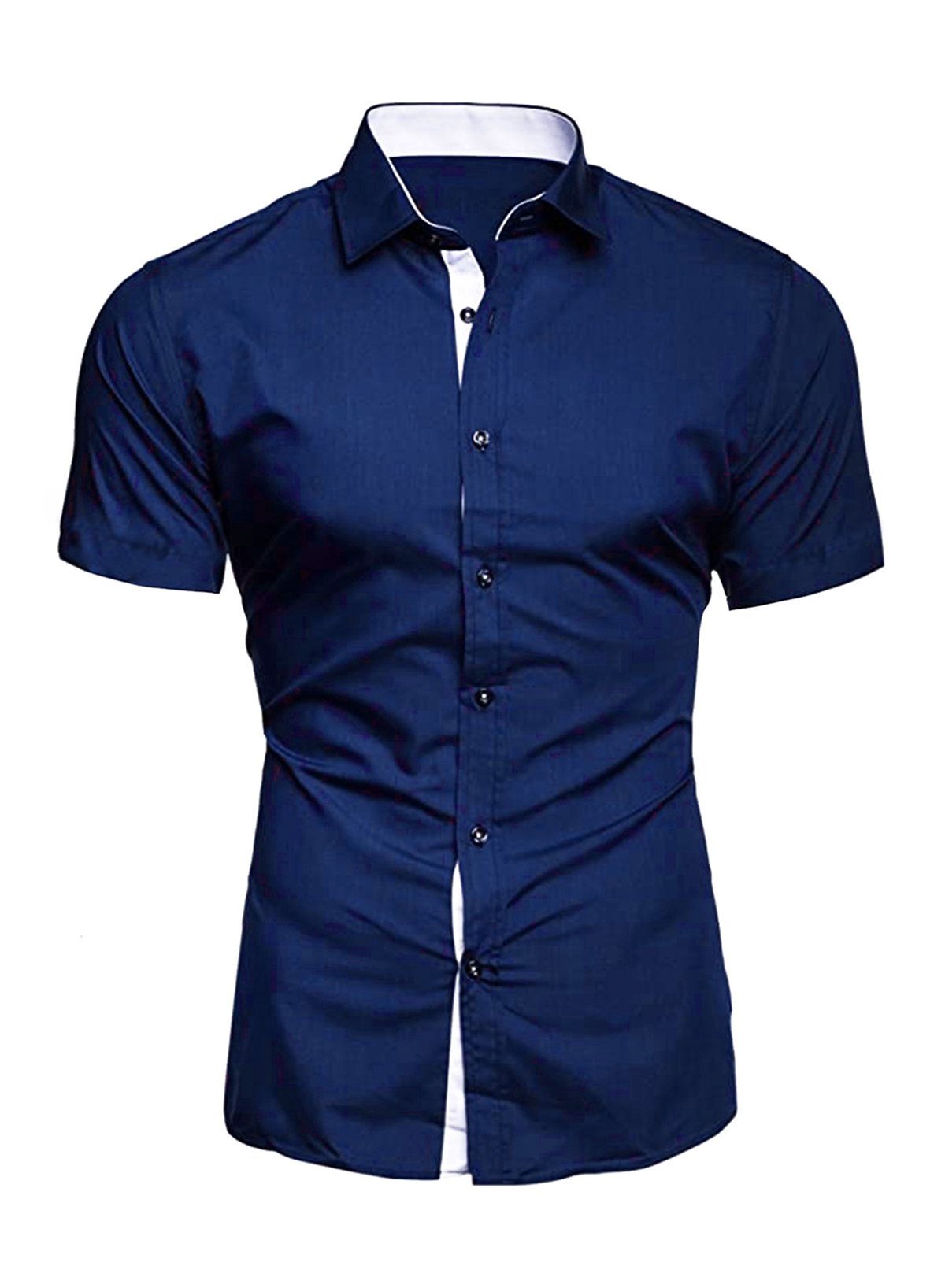 JMIERR Businesshemd Herren Hemd Kurzarm Freizeithemd günstig online kaufen