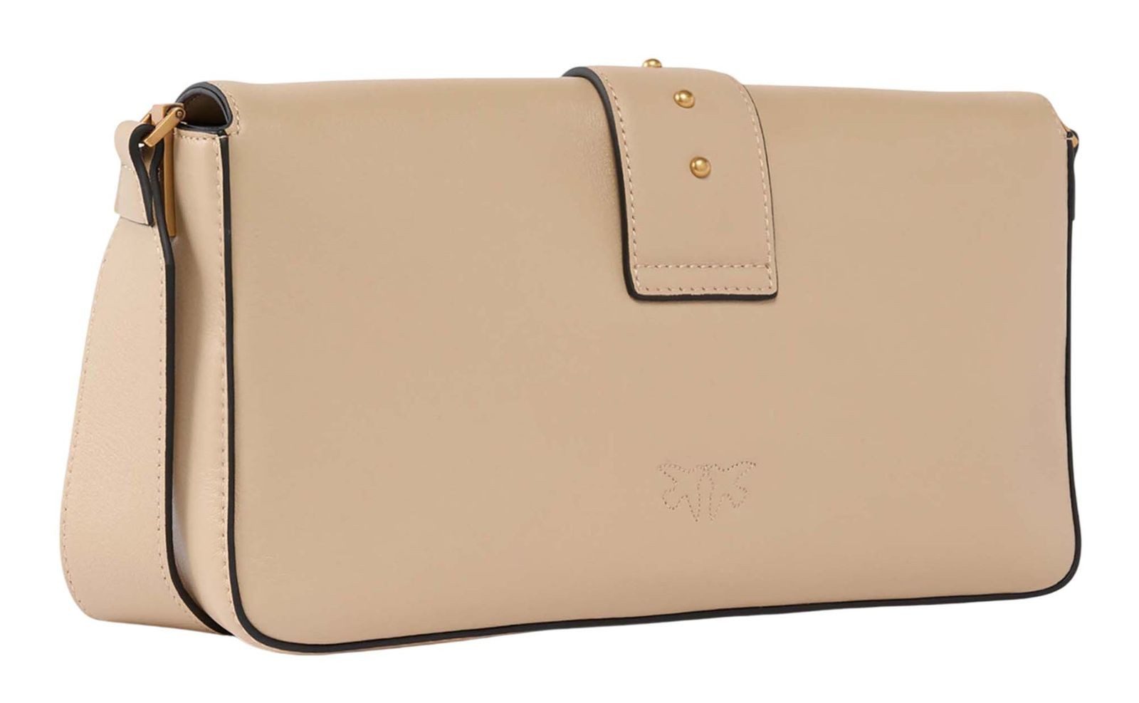 PINKO Umhängetasche Classic Slouchy FL, aus echtem Rindsleder
