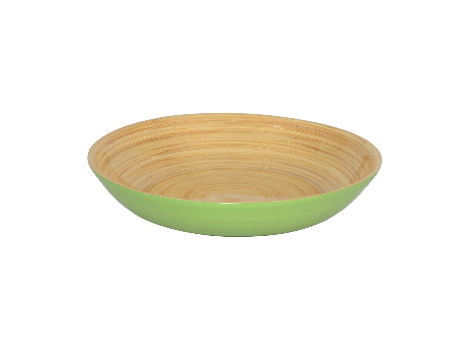 albert l. (punkt) Obstschale L. (punkt) Bambus-Obstschale lindgrün 30 x 5,5 cm, Bambus, (Obstschalen), Obstschale 30x5,5