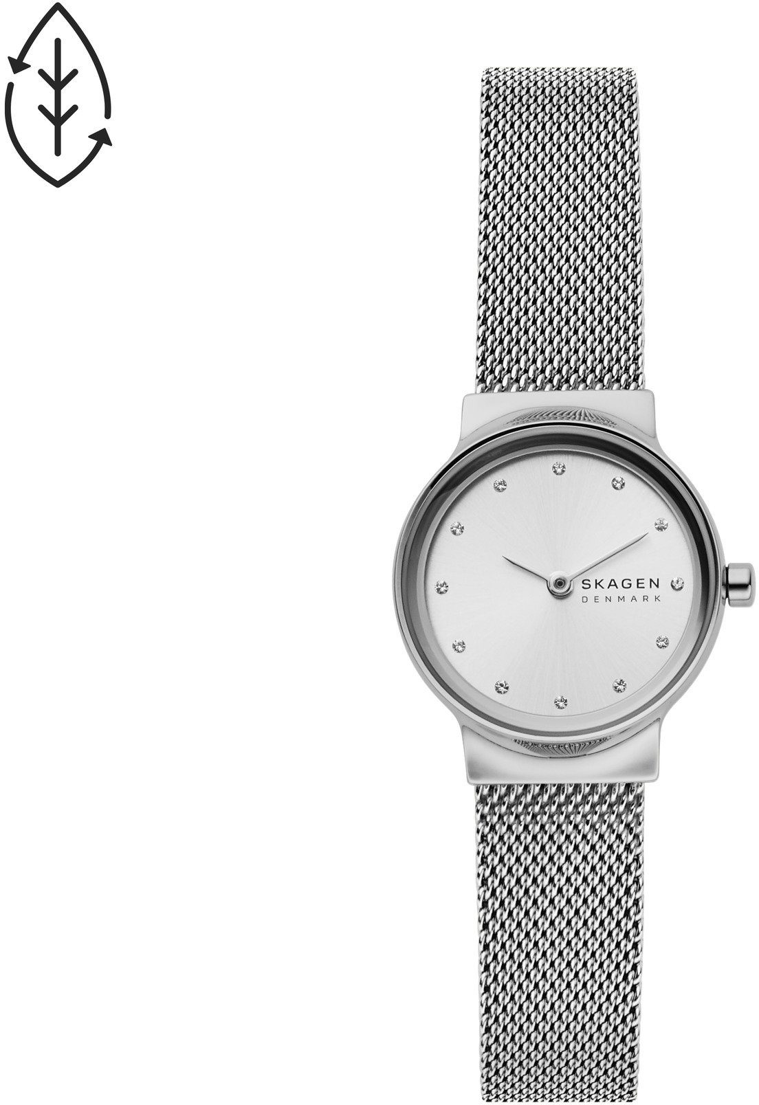 Skagen Quarzuhr FREJA LILLE, SKW2715, Armbanduhr, Damenuhr, analog, Edelstahlarmband