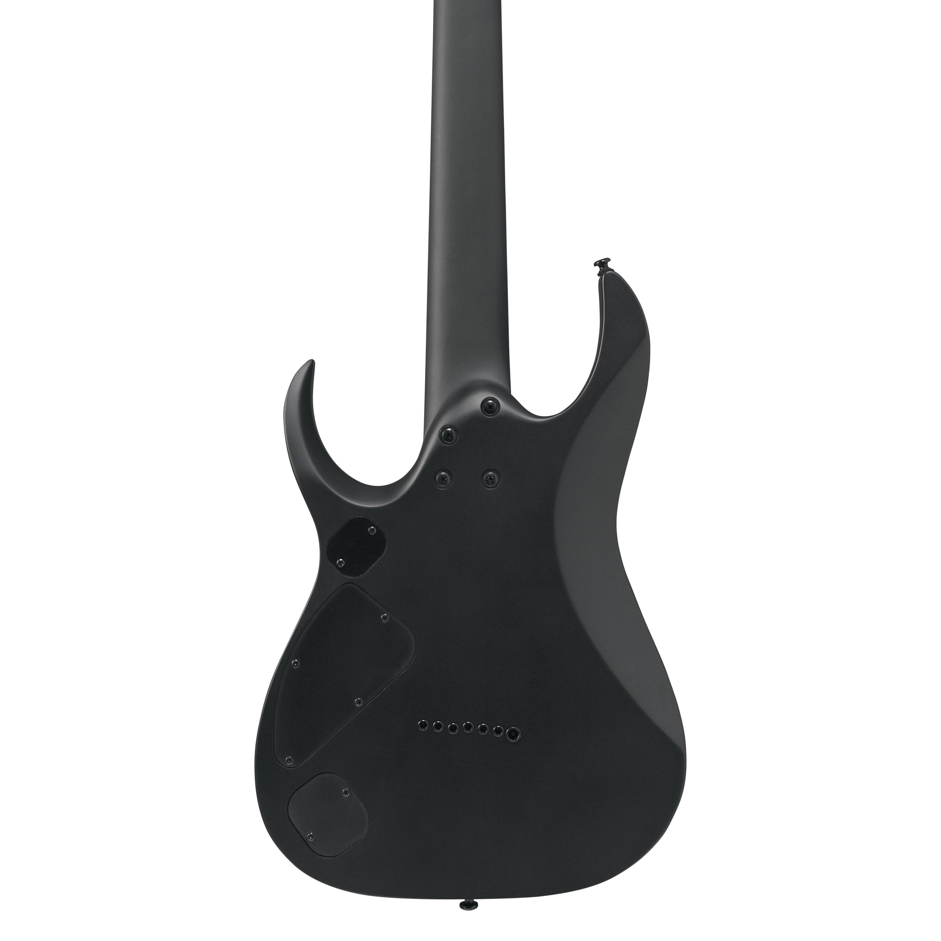 Ibanez E-Gitarre, E-Gitarren, Ibanez Modelle, Iron Label RGDRB71-BKF Black Flat - E-Gitarre
