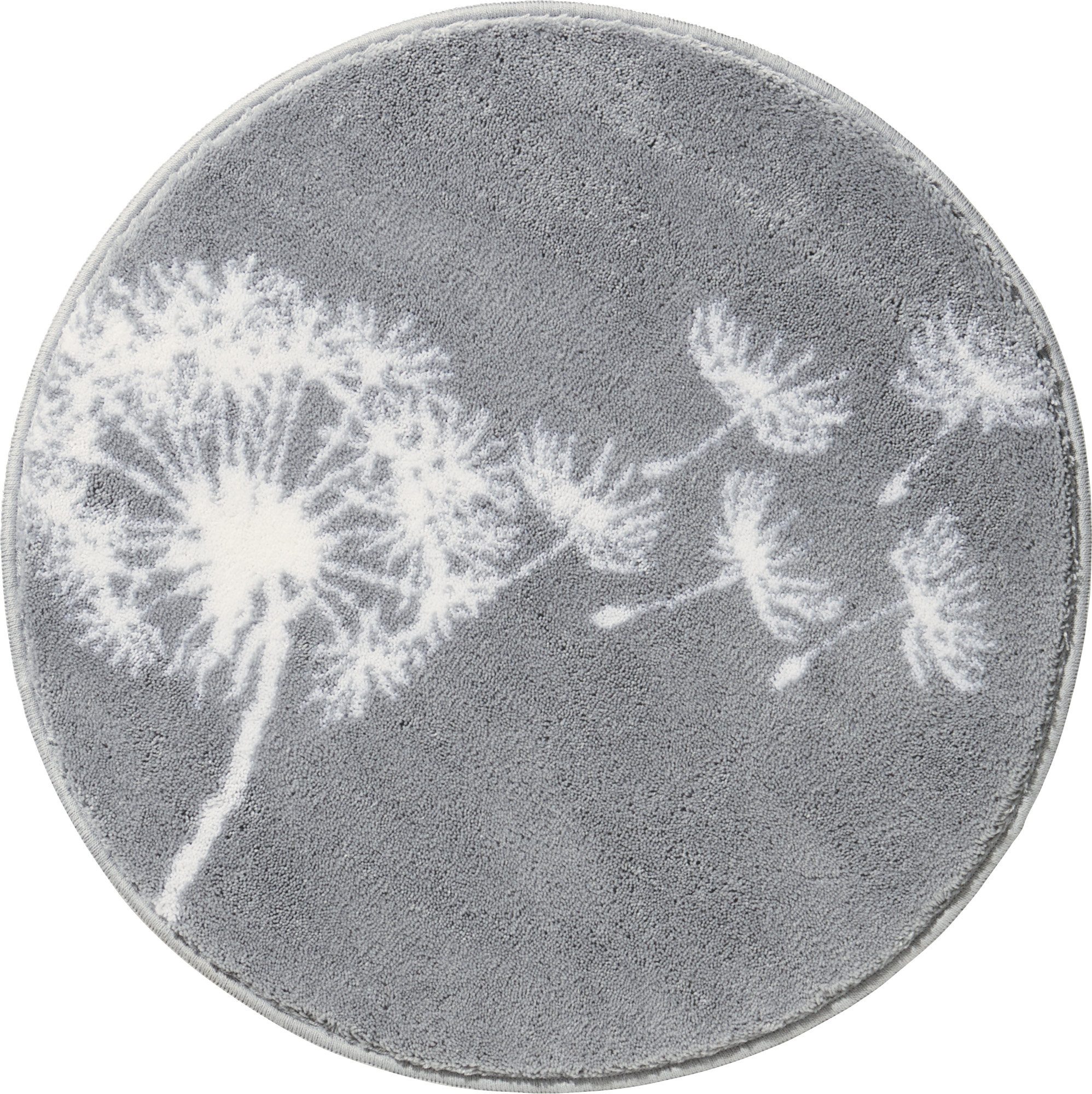 Erwin Müller Badematte Badematte "Prasonisi", Höhe 20 mm, rund, Blumen