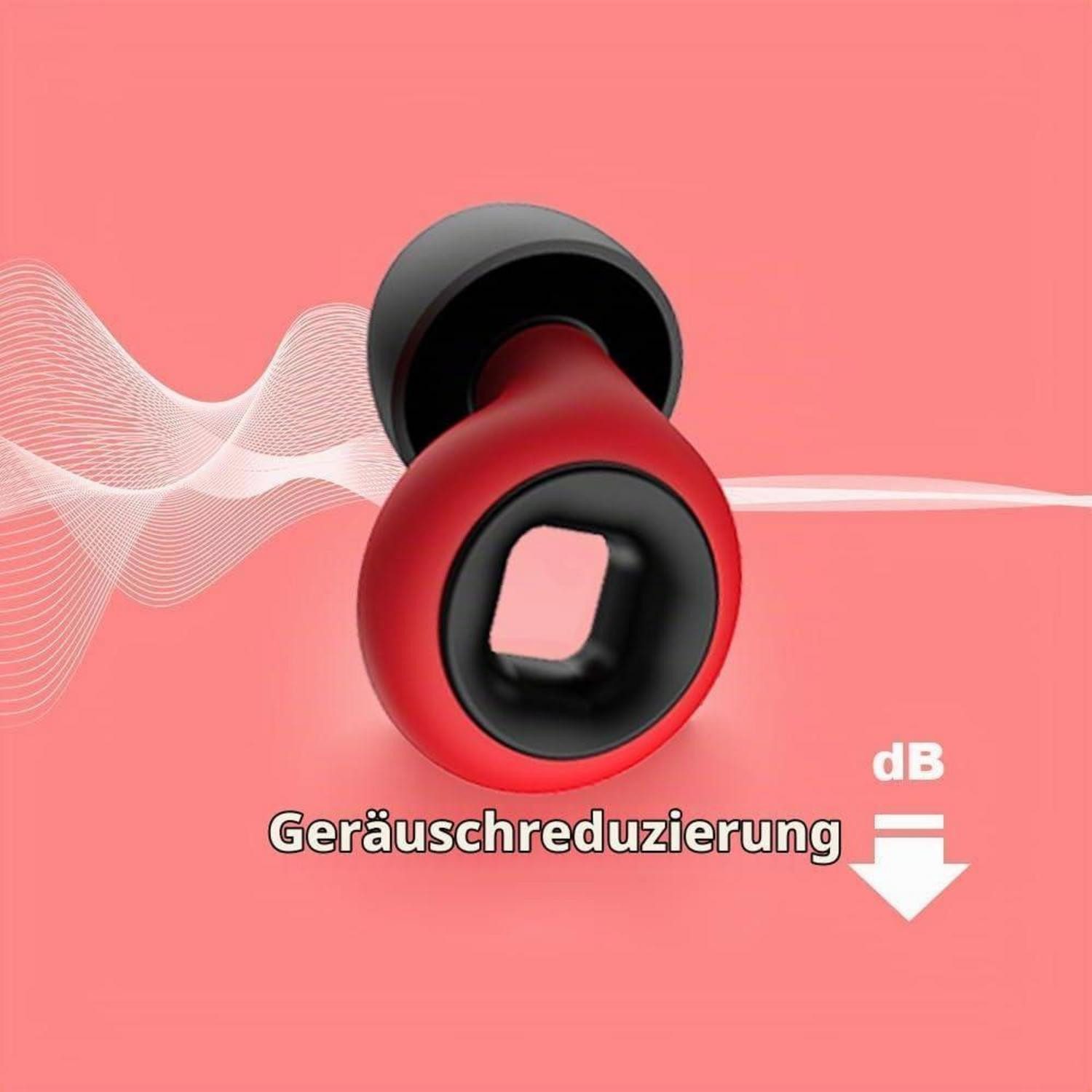 LuxusKollektion Gehörschutzstöpsel Motorrad Ohrstöpsel Gehörschutz 4 Größen