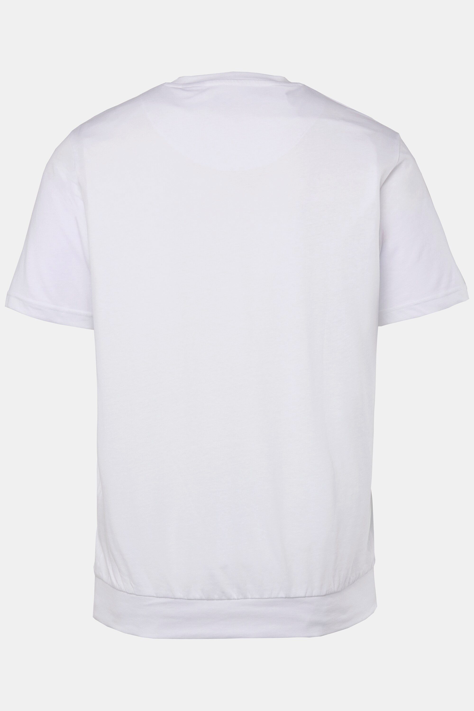 Men Plus T-Shirt T-Shirt Bauchfit Basic Halbarm