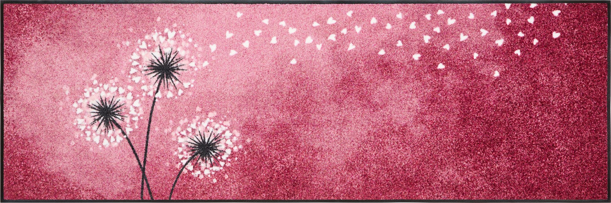 Erwin Müller Fußmatte Fußmatte "Pusteblume", eckig, Höhe: 7 mm, gemustert