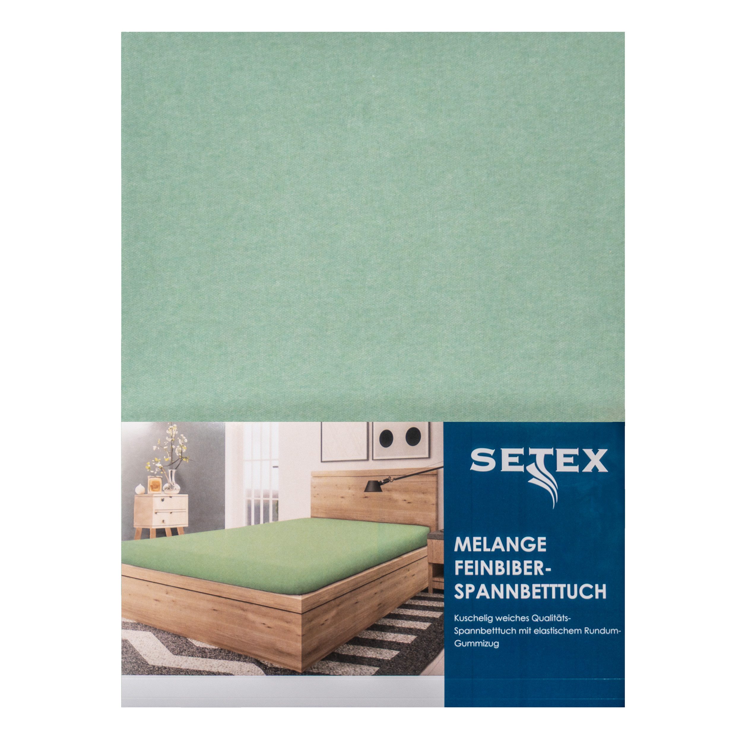 SETEX Spannbettlaken Biber, Biber, Gummizug: rundum, (1 Stück), Feinbiber-A günstig online kaufen