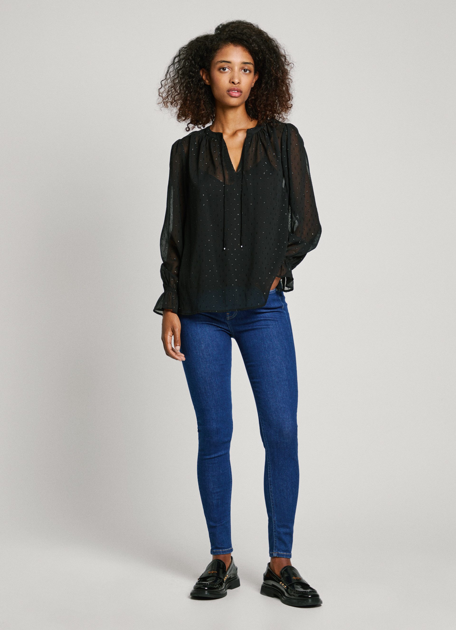 Pepe Jeans Schlupfbluse ADDISON (2-tlg)