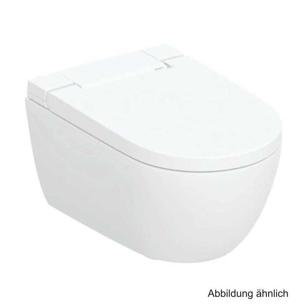 GEBERIT WC-Komplettset Geberit AquaClean Alba WC-Kompletta­nlage Wand-WC, weiß, KeraTec­t