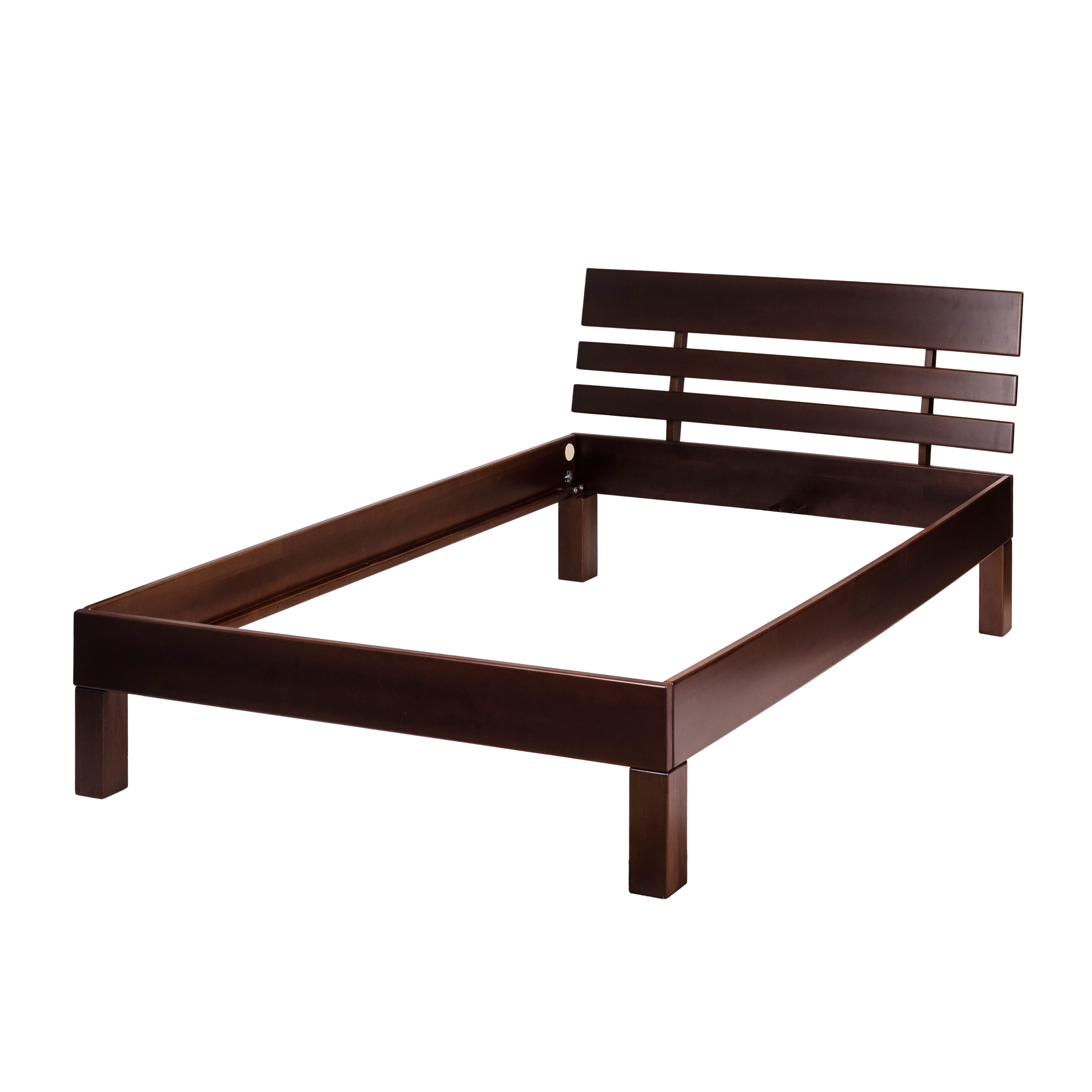 Krok Wood Massivholzbett Julia in Buche (farbig lackiert)