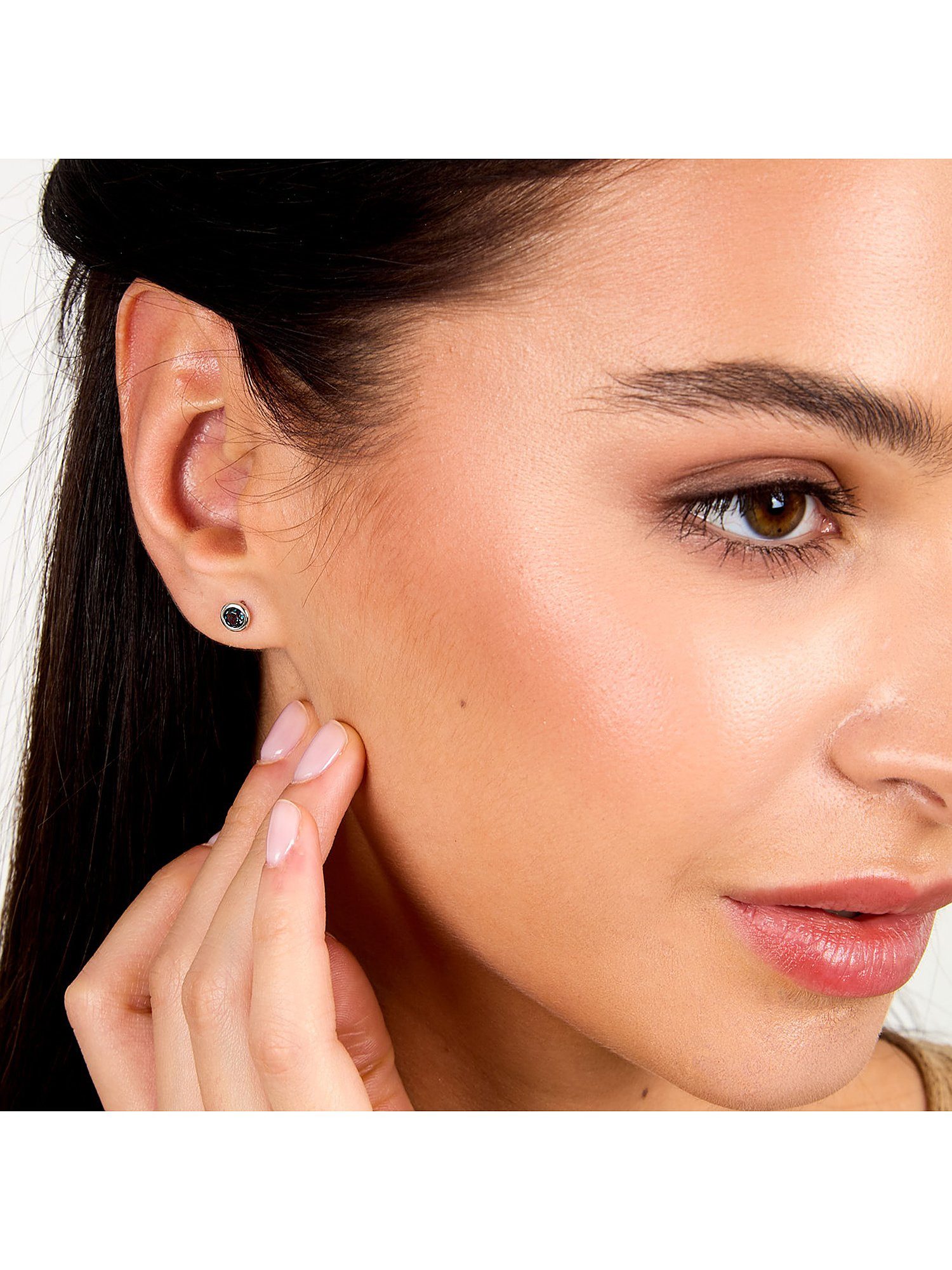 CHRIST Paar Ohrstecker CHRIST Damen-Ohrstecker 2 Farbstein