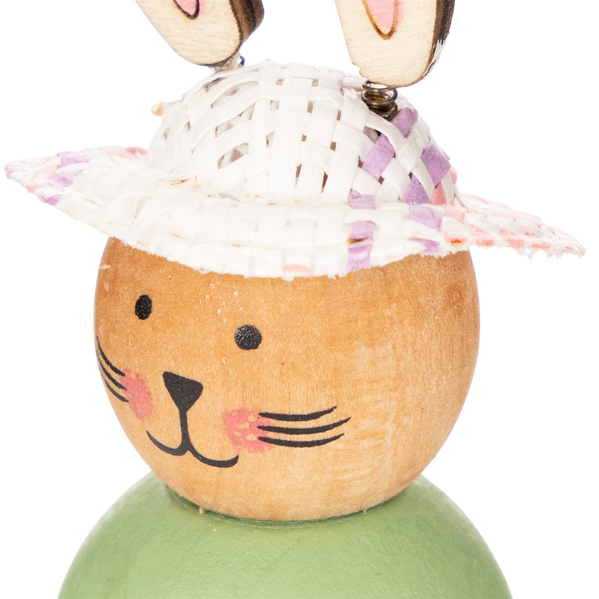 Florists Products Osterhase Osterhasen Holzfiguren Deko Frühling Tischdekoration Vintage, 8 Stück