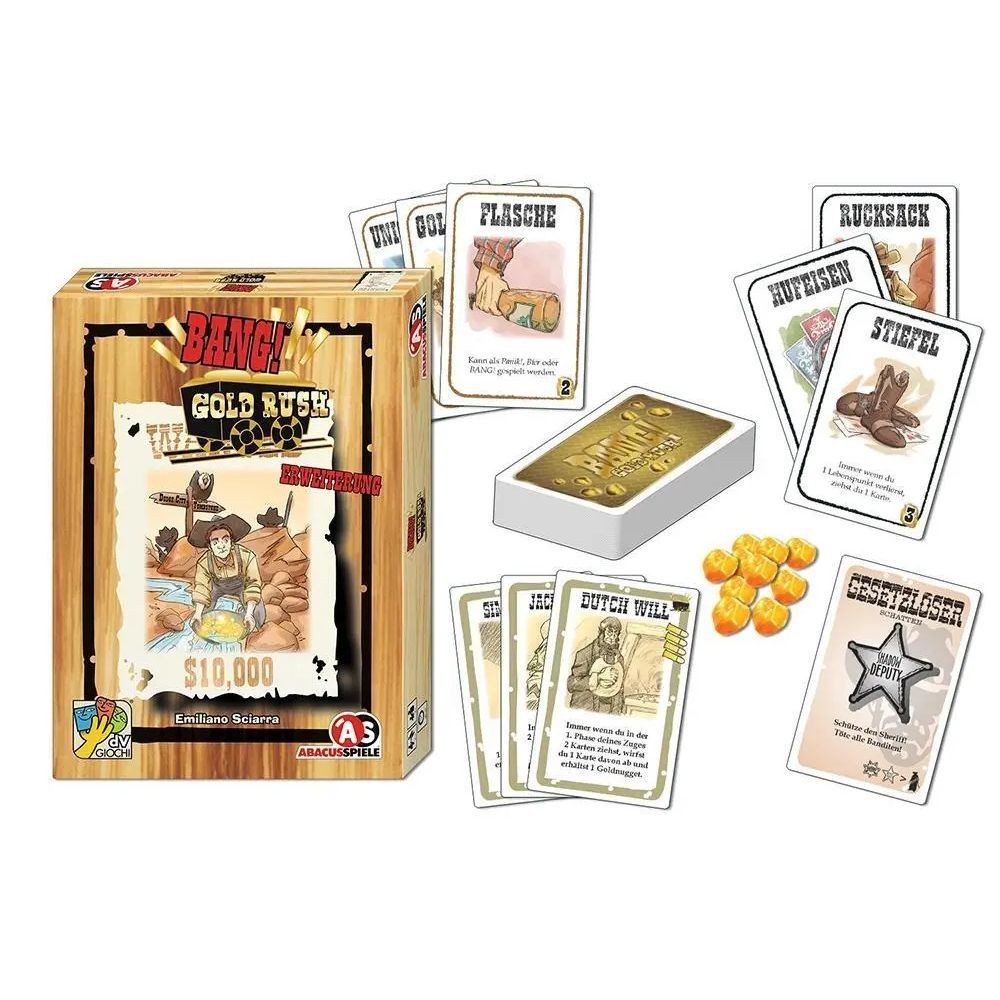 ABACUSSPIELE Spiel BANG! Gold Rush Erweiterung