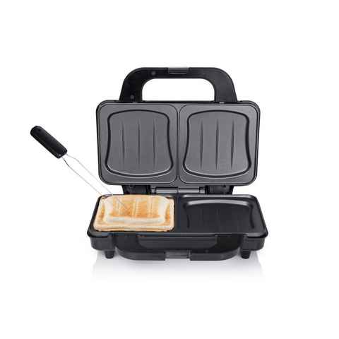 Tristar Sandwichmaker, 900 W, Toaster XXL Snack Panini-Maker & Gabel extra tief für dicke Toasties