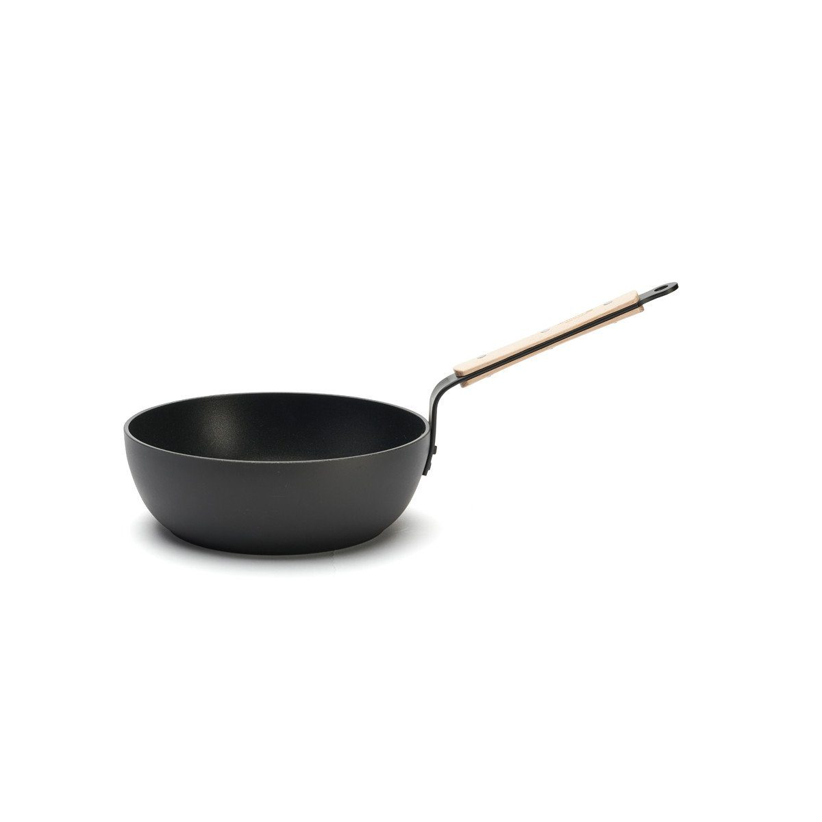 de Buyer Sauteuse Choc B Bois, Induktion 24 cm mit Antihaftbeschichtung - Aluminium