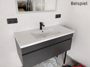 duschspa Waschtisch Unterschrank Waschbeckenunterschrank Waschtischunterschrank Badschrank, Hängeschrank 50-120 cm