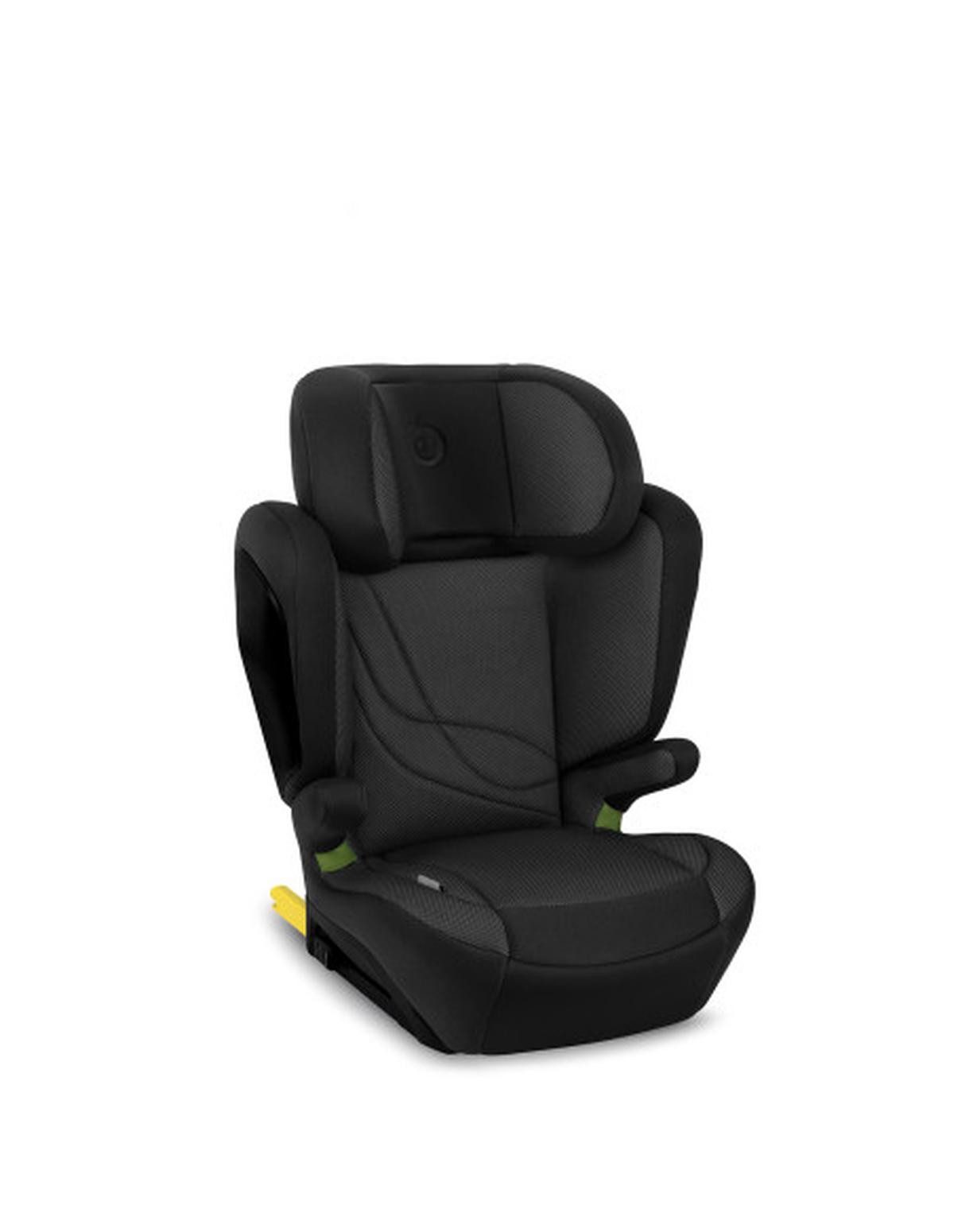 Autokindersitz MoMi MEI Autositz für Kinder i-SIZE 100-150cm (15-36kg) in Schwarz