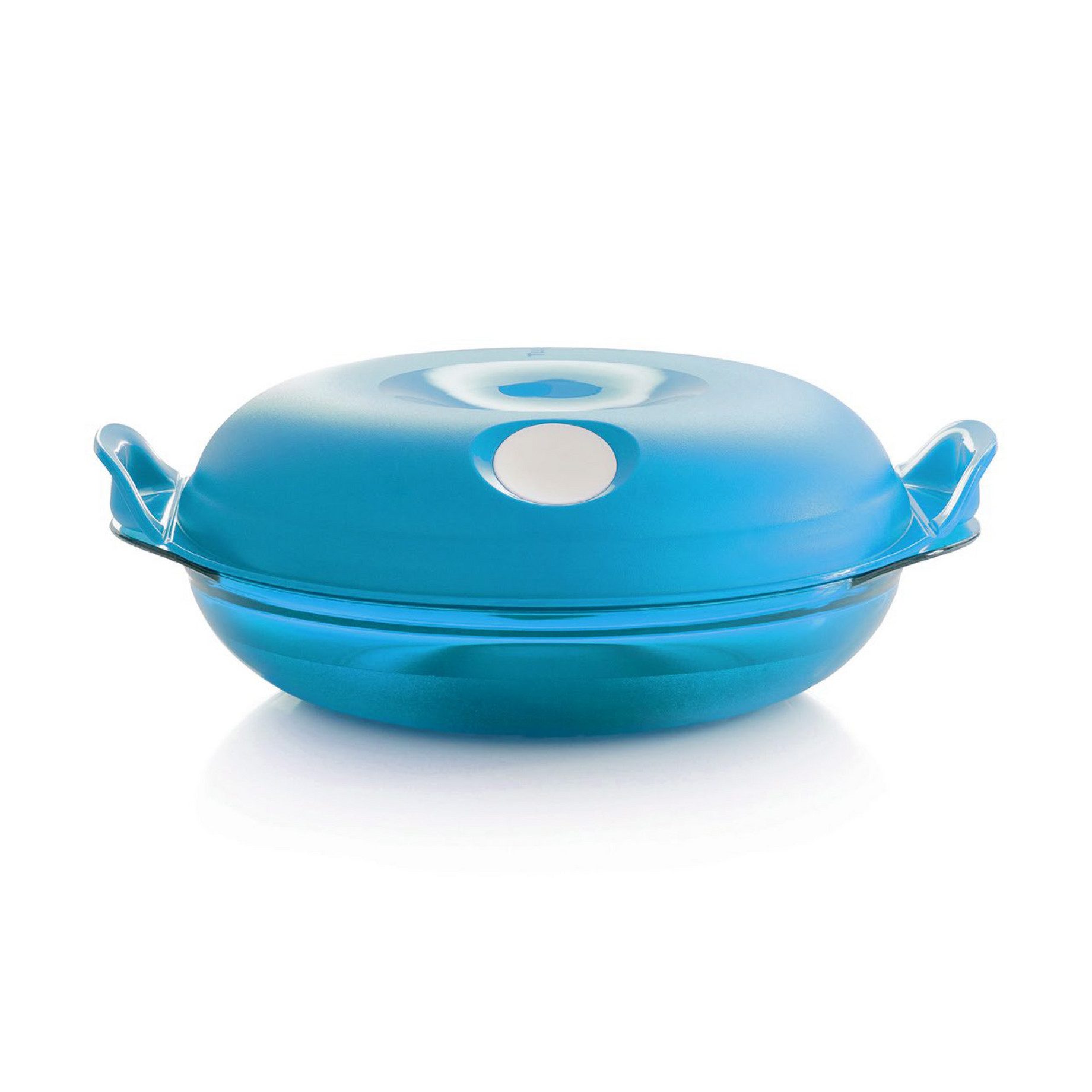 TUPPERWARE Mikrowellenteller Tupperware Micro Fix 1,5 L Mikrowelle blau