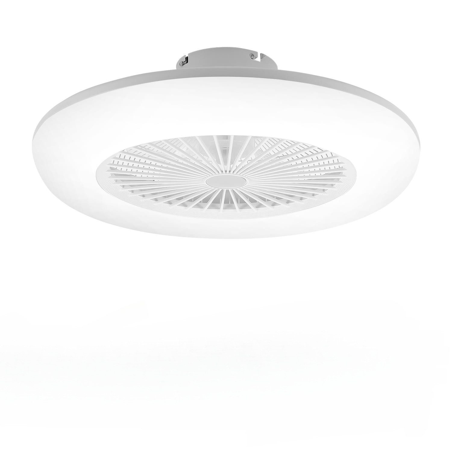 Clanmacy Deckenventilator 80W Deckenventilator Dimmbar Fernbedienung günstig online kaufen